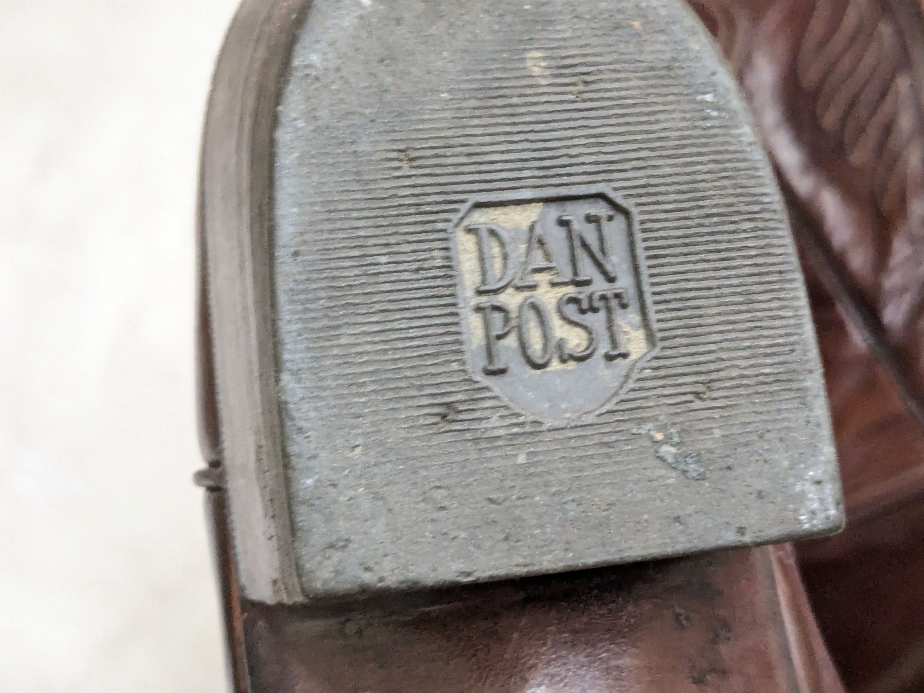 Dan Post Dan Post Cowboy Boots Brown Leather 10 D Spain Size US 10 / EU 43 - 13 Thumbnail