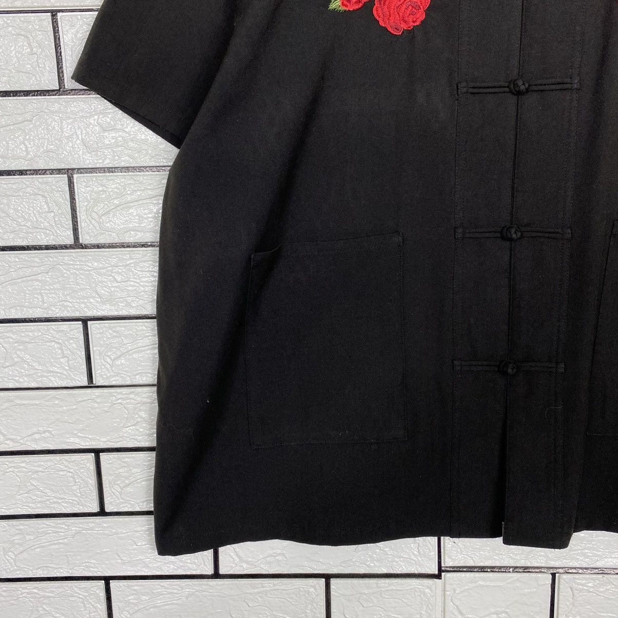 Japanese Brand 🔥FLORAL SHIRT BUTTON BOWLING MANDARIN JOUETIE ISSEY MIYAKE Size US M / EU 48-50 / 2 - 4 Thumbnail