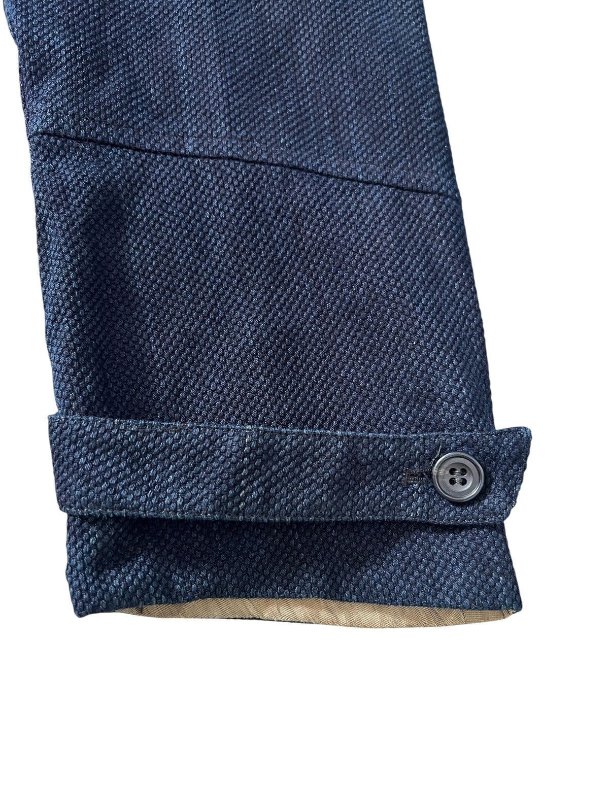 Japanese Brand KŪ 🇯🇵 Natural Dyed Indigo Sashiko Parka Jacket Kapital Visvim Size US M / EU 48-50 / 2 - 7 Thumbnail