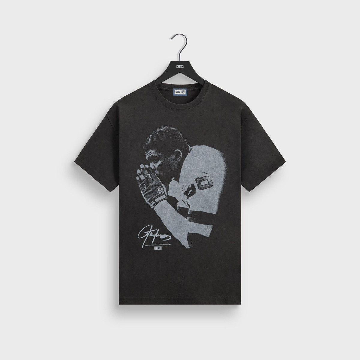 Kith × NFL Kith for the NFL Lawrence Taylor Vintage Jones Tee Black XL Size US XL / EU 56 / 4 - 1 Thumbnail