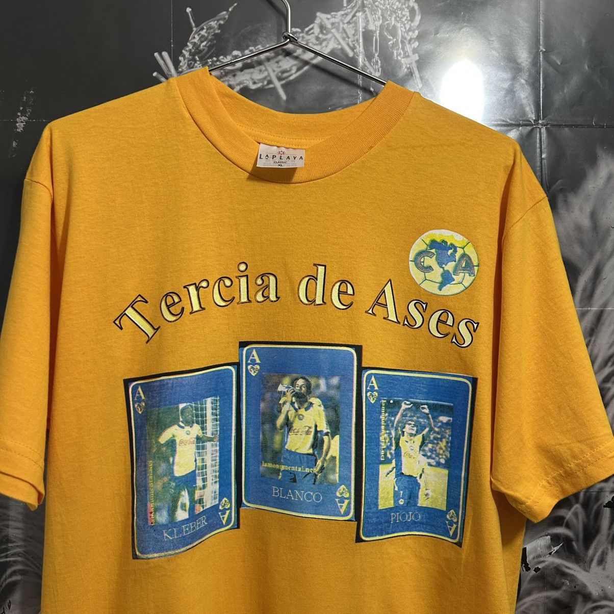 Mexicana AMERICA CAMPEÓN VINTAGE SHIRT 2005 MEXICAN SOCCER Size US XL / EU 56 / 4 - 2 Thumbnail