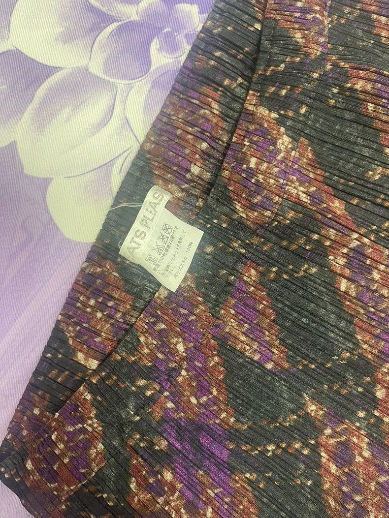 Issey Miyake issey miyake size:2 Purple A-line skirt 2505-Nextarrow Size 31" - 2 Thumbnail