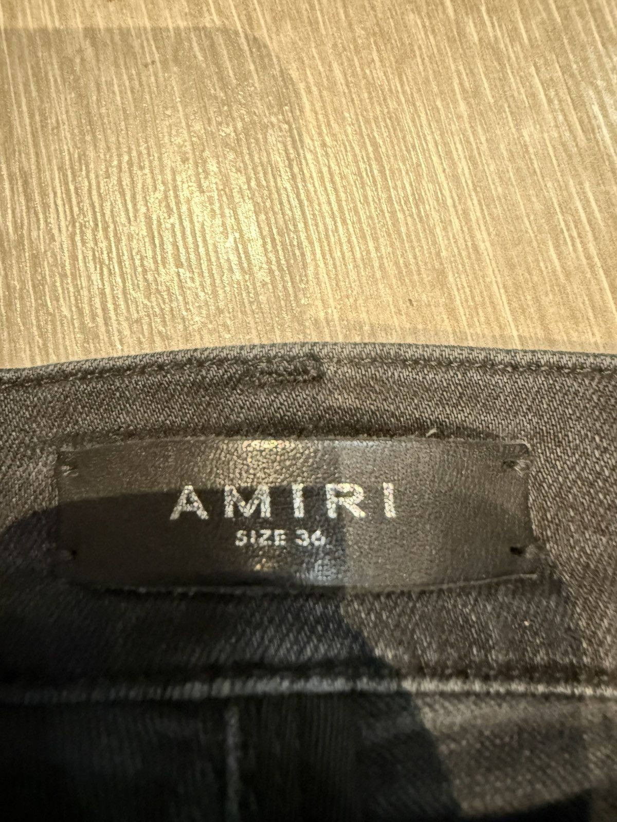 Amiri Amiri Grey Stacked Skinny Jeans Size US 38 / EU 54 - 3 Thumbnail