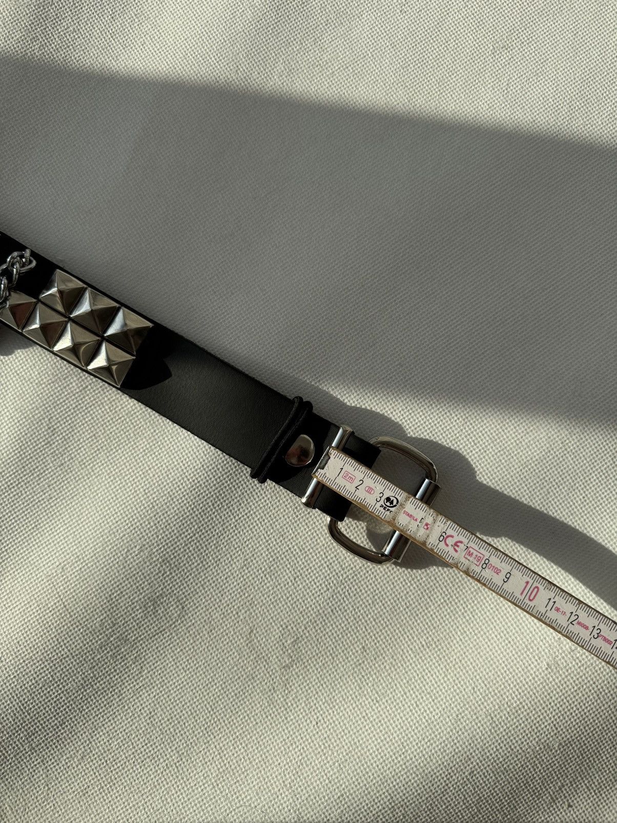 Hysteric Glamour × Japanese Brand Vintage Belts Y2K Rhinestones Punk leather belt Japanese Size ONE SIZE - 17 Thumbnail