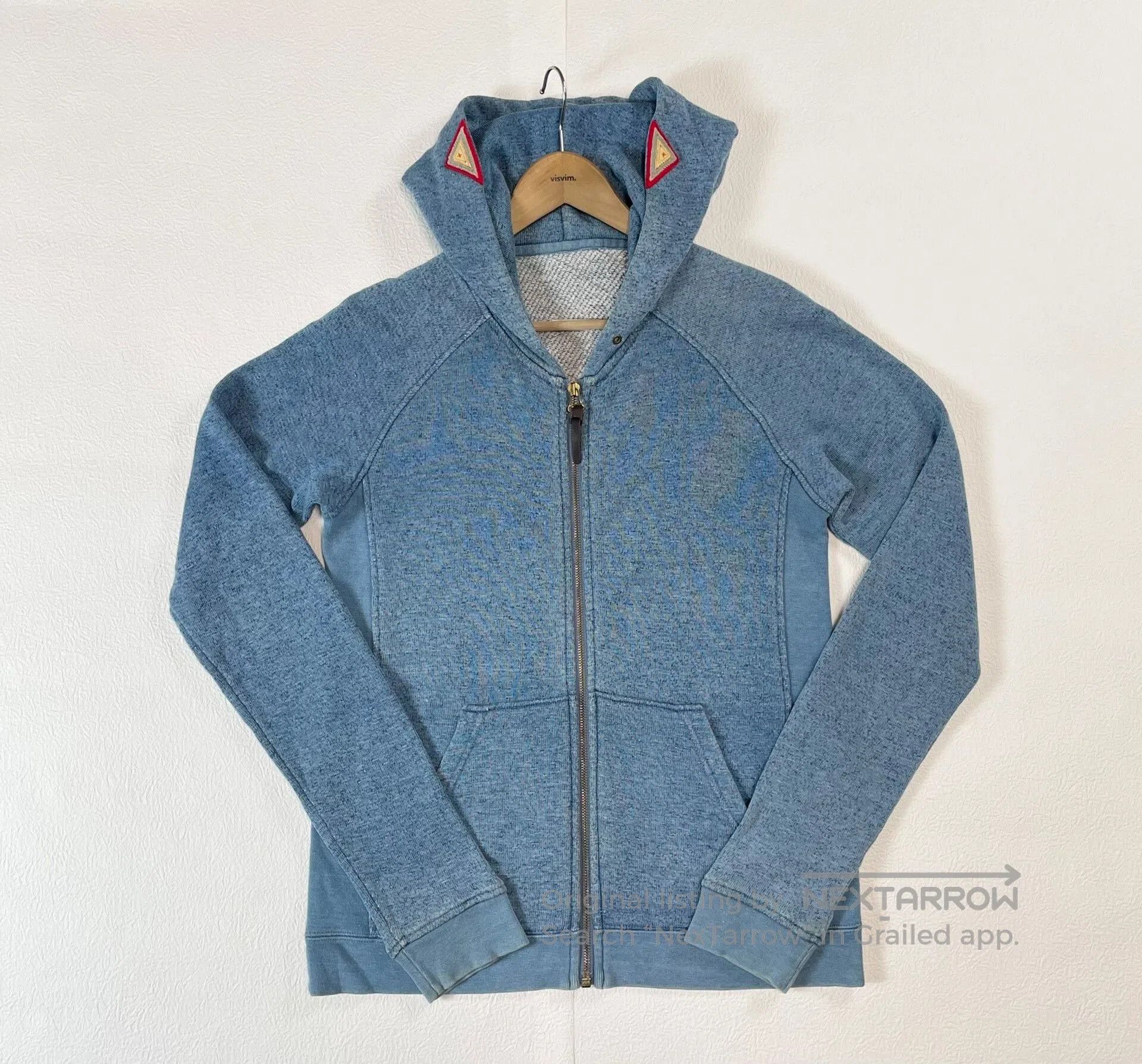 Visvim visvim indigo zip-up hoodie for men. Size US M / EU 48-50 / 2 - 1 Thumbnail