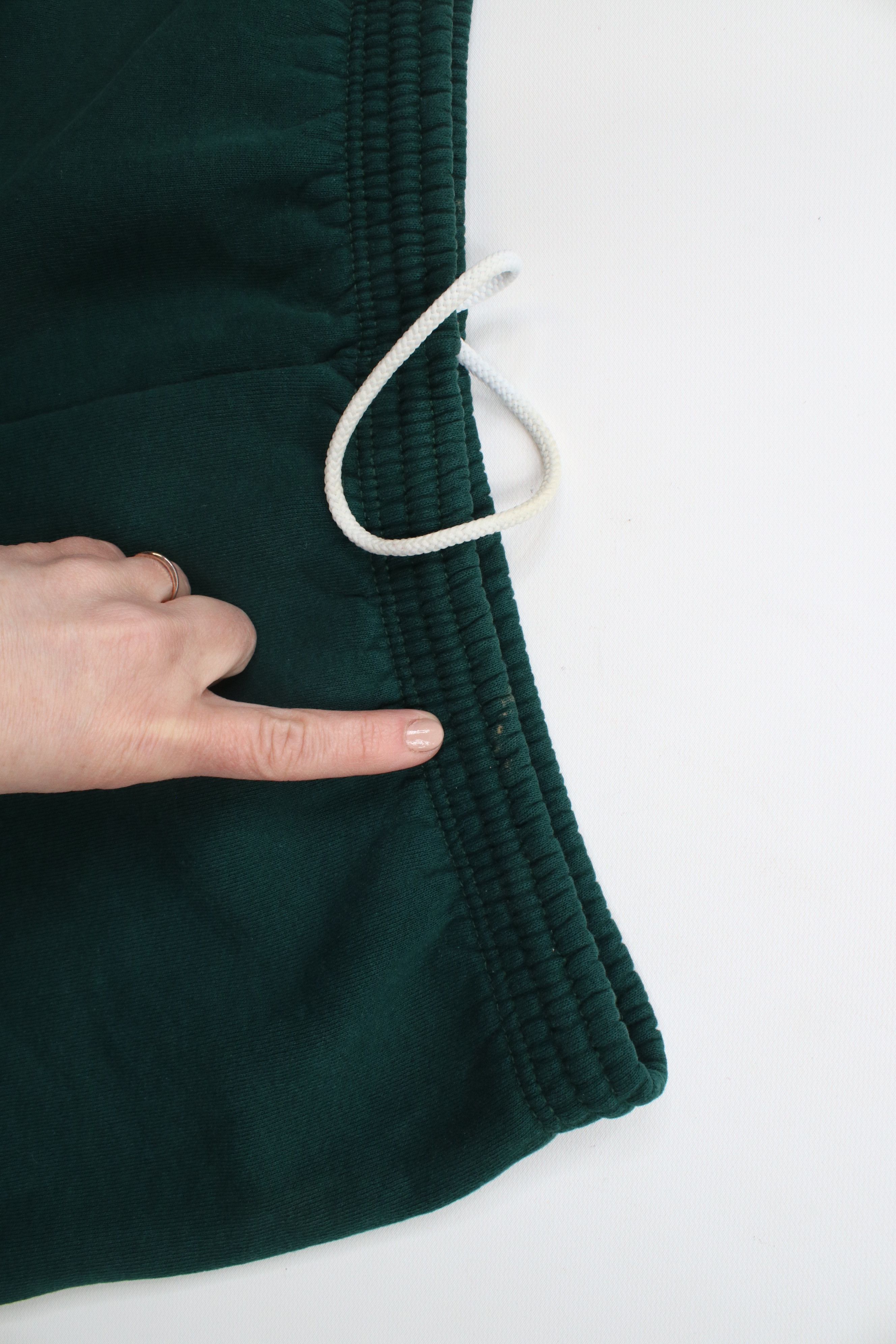 Vintage Vintage 90s Streetwear Blank Cuffed Sweatpants Joggers Pants Size US 38 / EU 54 - 7 Thumbnail