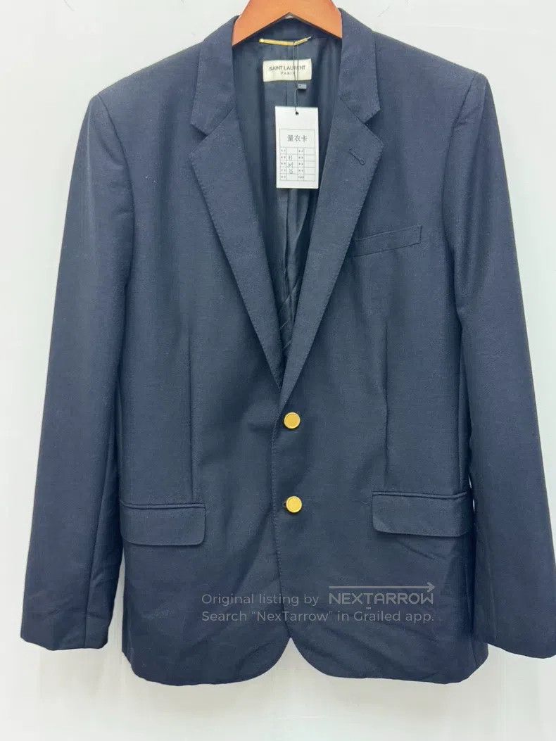 Saint Laurent Paris Saint Laurent Paris Black Jacket Size US M / EU 48-50 / 2 - 1 Thumbnail