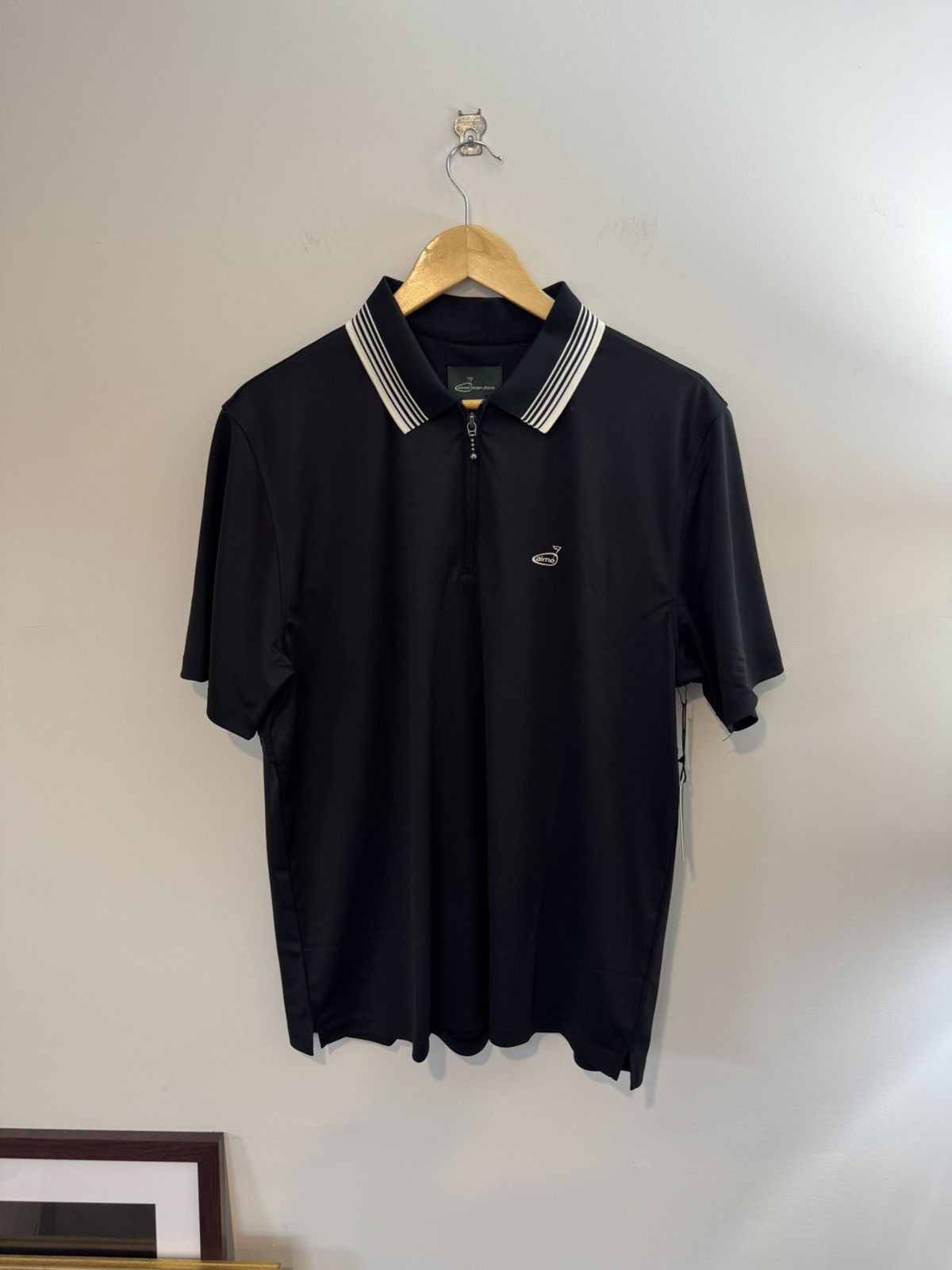 Aime Leon Dore ALD Golf Performance Polo, Black, L, NWT Size US L / EU 52-54 / 3 - 5 Thumbnail