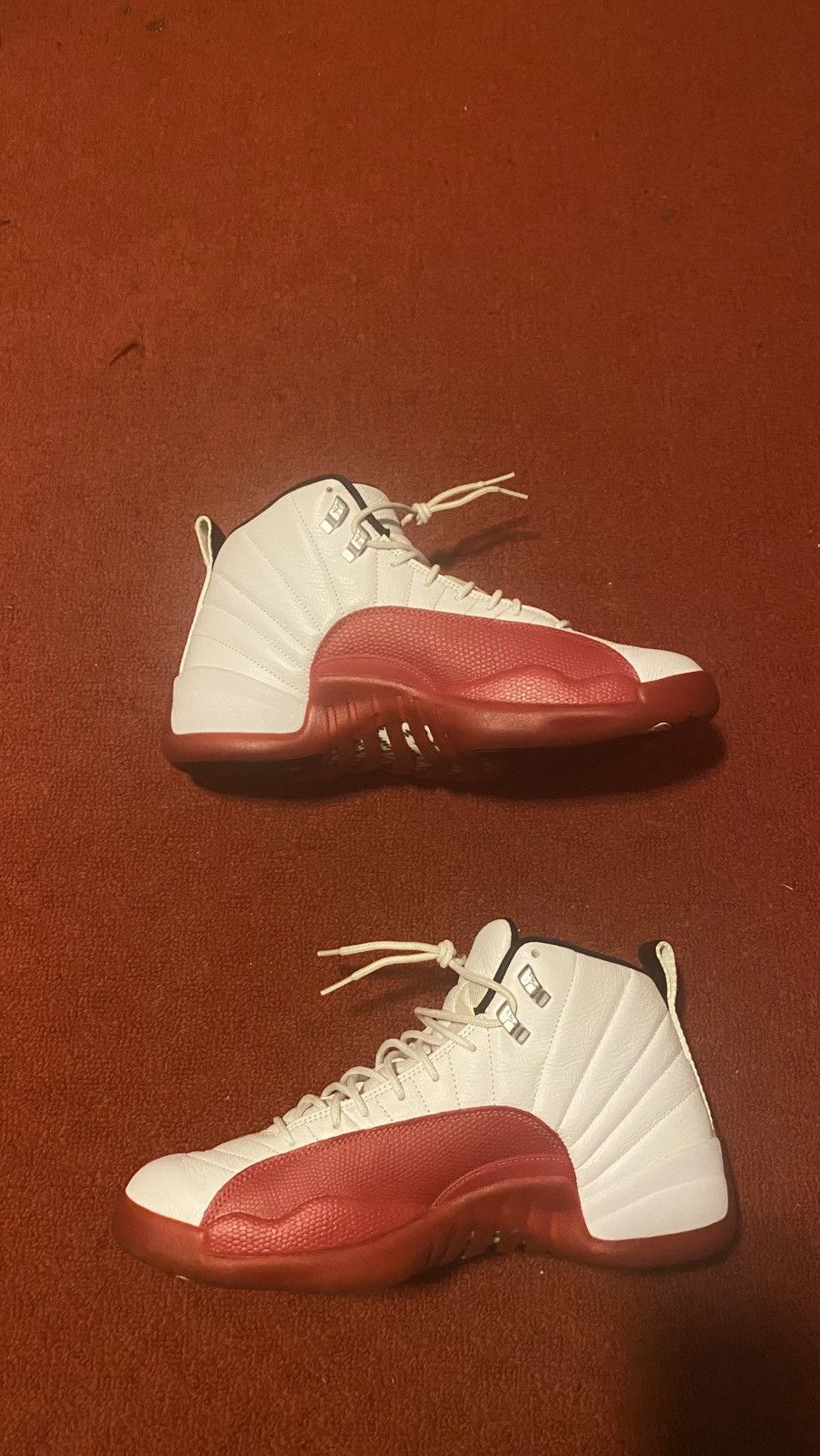 Jordan Brand Jordan 12 Red Size US 12 / EU 45 - 1 Thumbnail