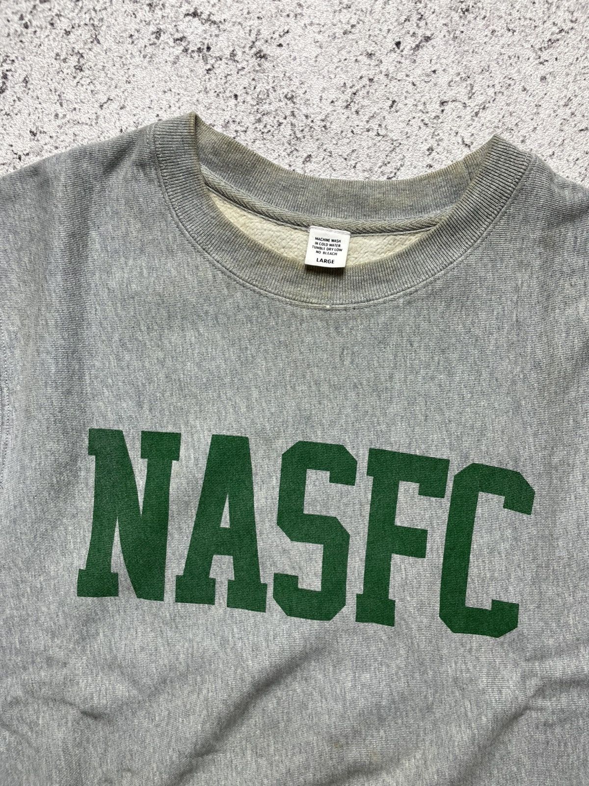 Vintage Vintage Repro 1970s NASFC Sweater US Sportswear Military Size US L / EU 52-54 / 3 - 2 Thumbnail