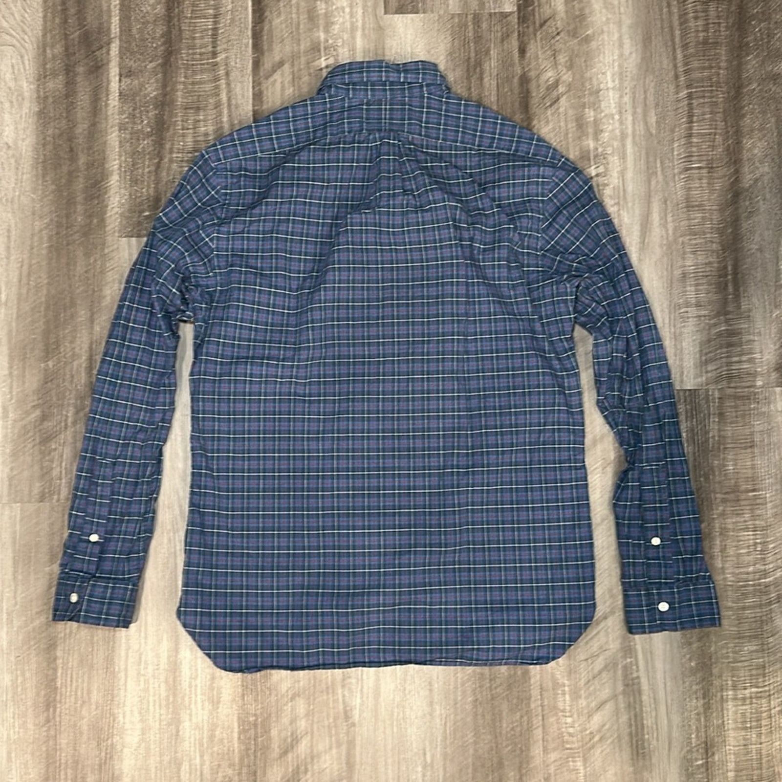 Ralph Lauren Ralph Lauren Slim Fit Plaid Long Sleeve Button Down - Large Size US L / EU 52-54 / 3 - 3 Thumbnail