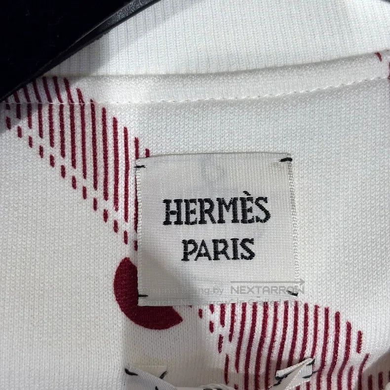 Hermes Hermes Cotton printed single-breasted fit baseball jacket Size XS / US 0-2 / IT 36-38 - 5 Thumbnail