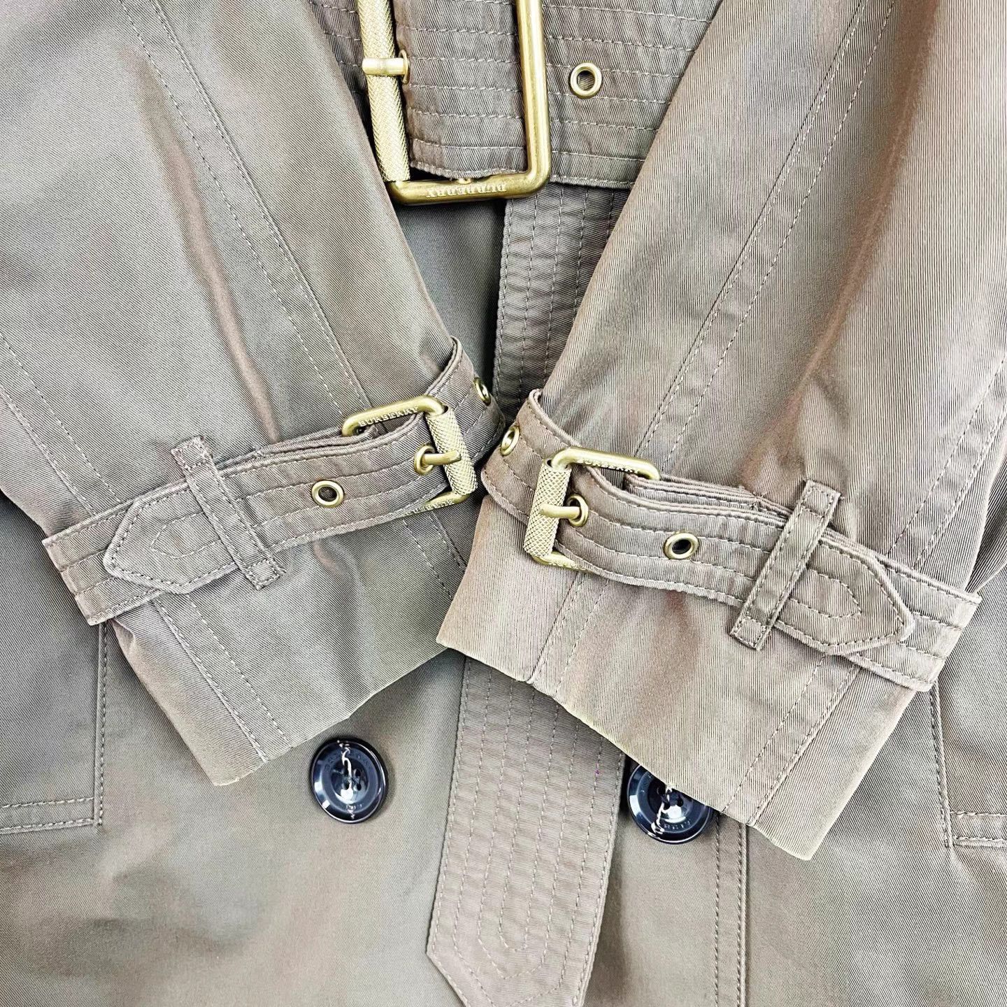Burberry Burberry Khaki Trench Coat with Removable Wool Lining K12 Size US M / EU 48-50 / 2 - 6 Thumbnail