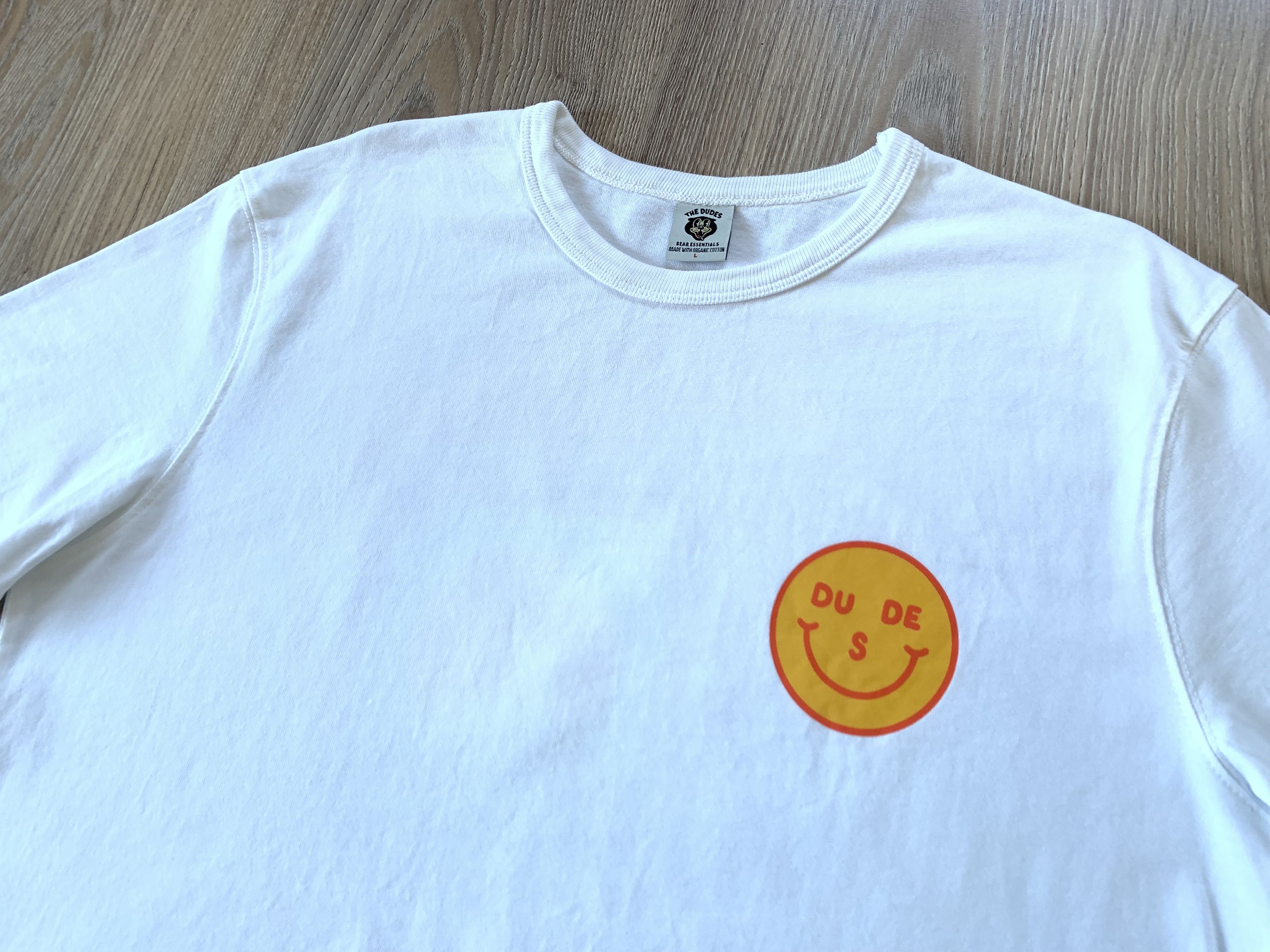 Other The Dudes Bear Essentials White Printed T Shirt Size US L / EU 52-54 / 3 - 4 Thumbnail
