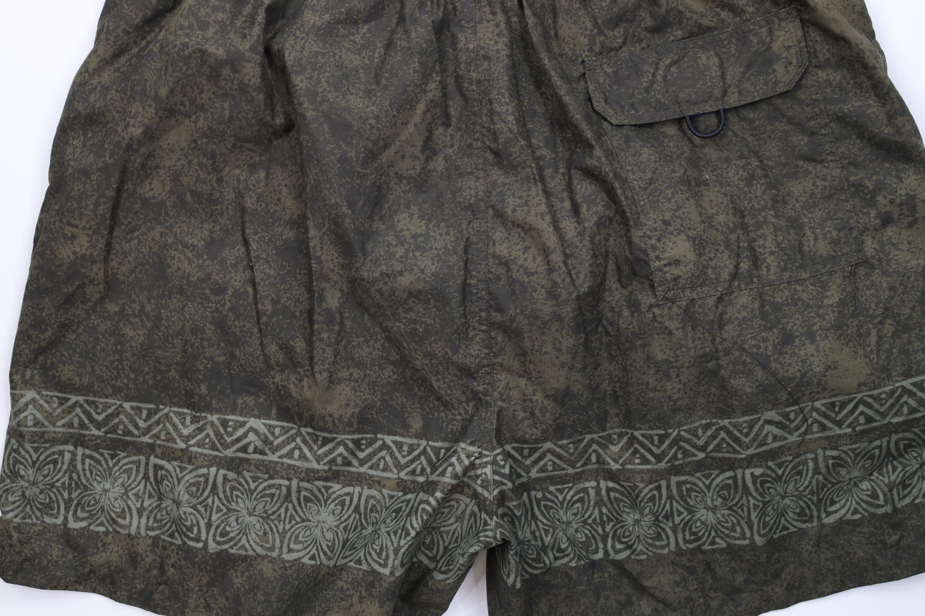 Nautica Vintage 90s Nautica Tribal Flower Lined Shorts Swim Trunks Size US 38 / EU 54 - 12 Thumbnail