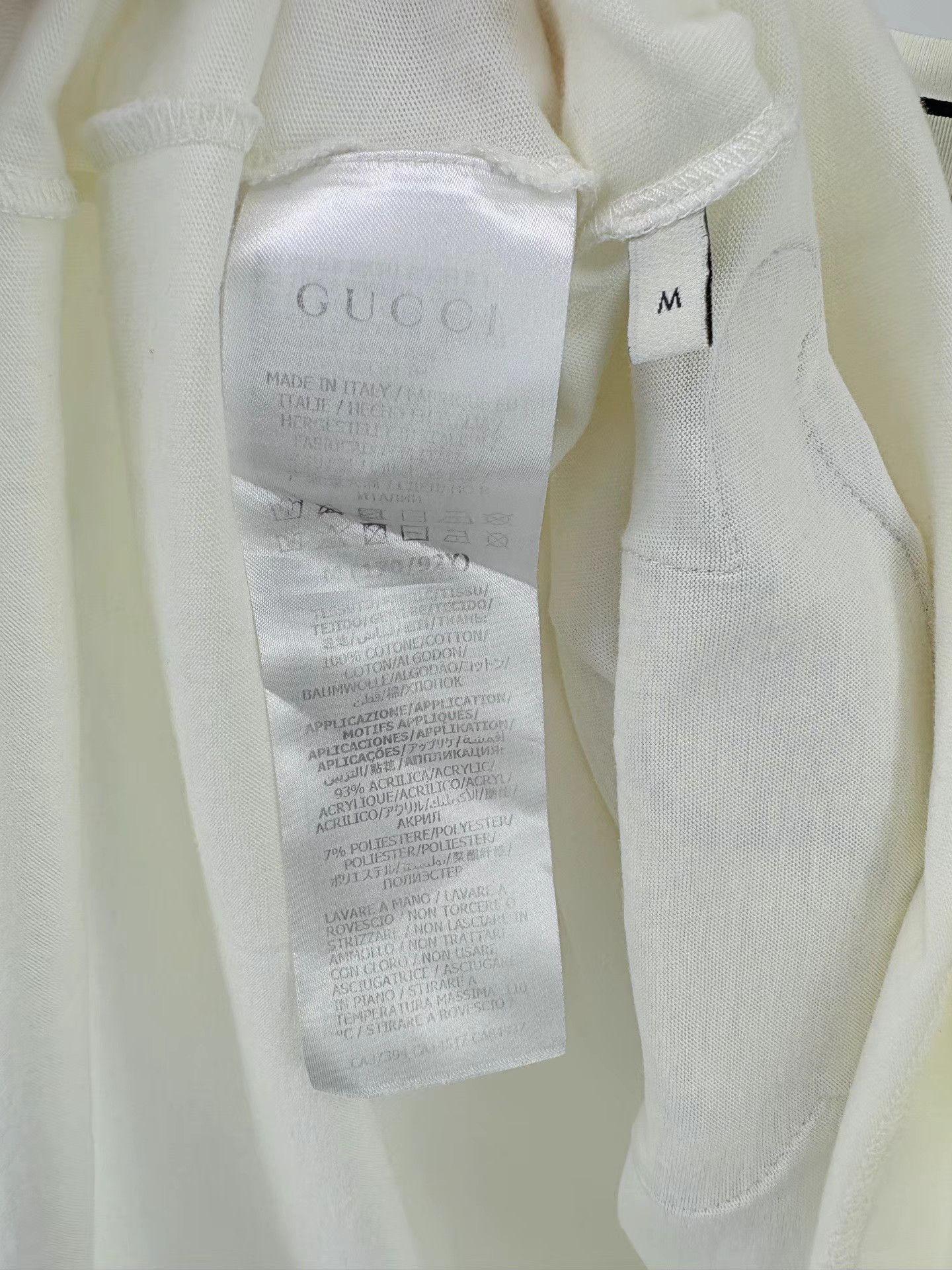 Gucci GUCCI Cat Print Short Sleeve Tee Size US M / EU 48-50 / 2 - 4 Thumbnail