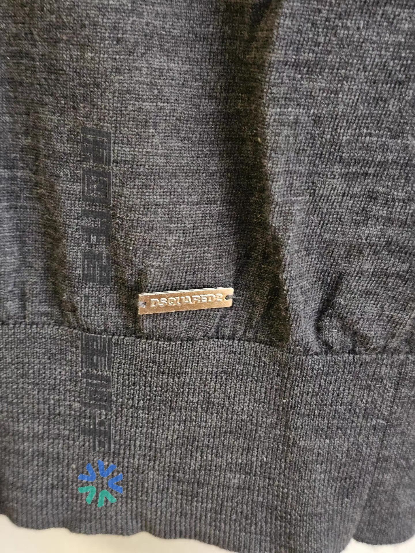 Dsquared2 Dsquared2 Men's Wool Knit Sweater Q4 Size US L / EU 52-54 / 3 - 3 Thumbnail
