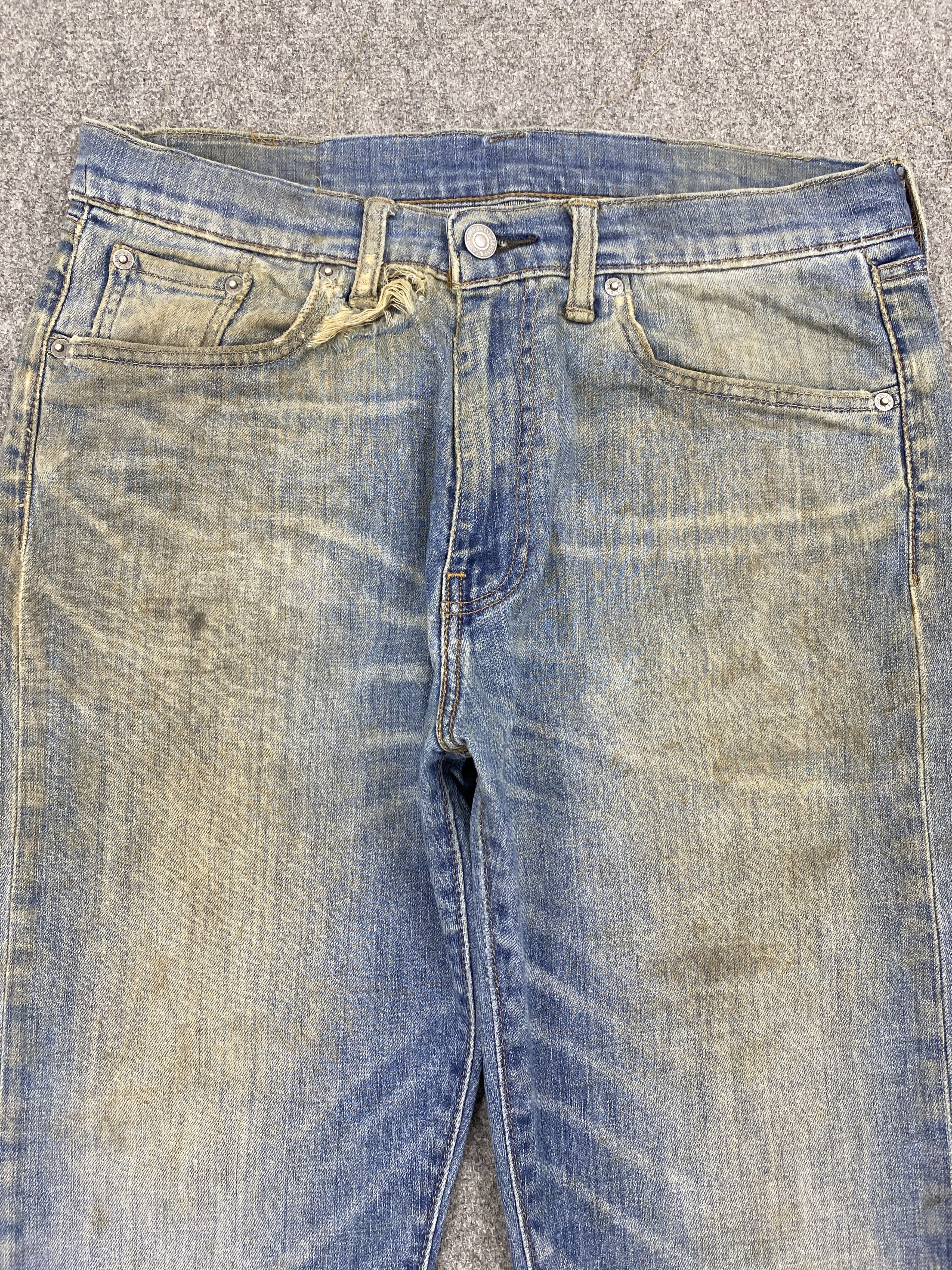 Levi's × Vintage Vintage Levi's 505 Rusty Blue Denim Jeans Size US 30 / EU 46 - 2 Thumbnail