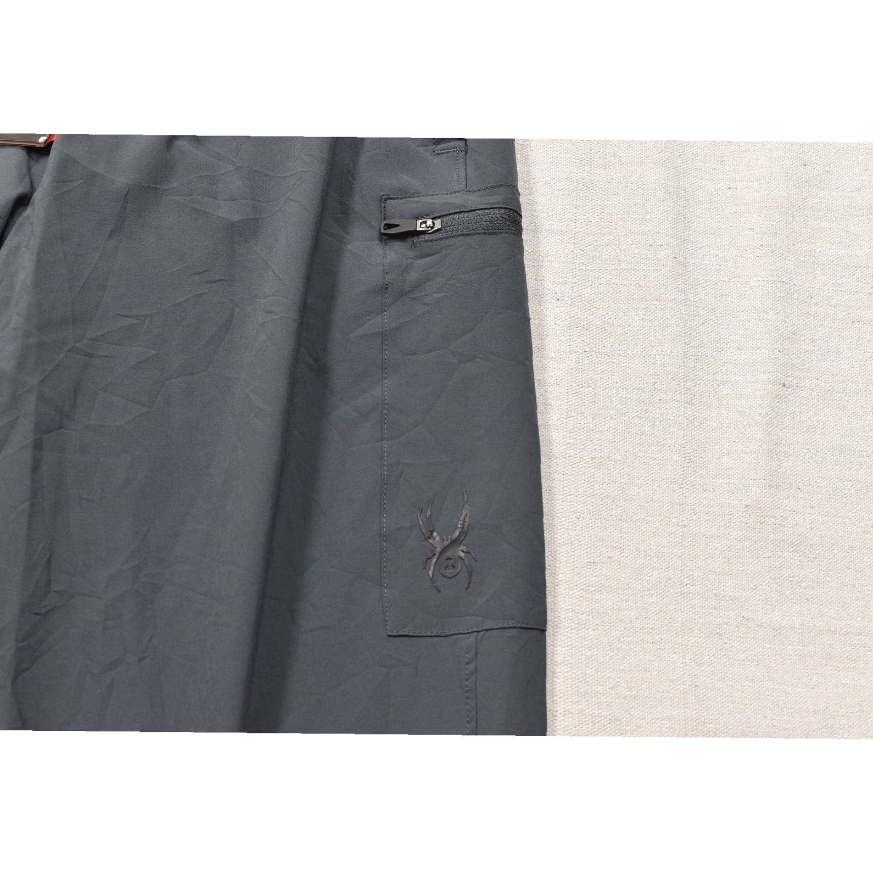Spyder Spyder Active Men Gray Jogger Pants Regular Medium Stretch Logo Pocket Size US 31 - 7 Thumbnail