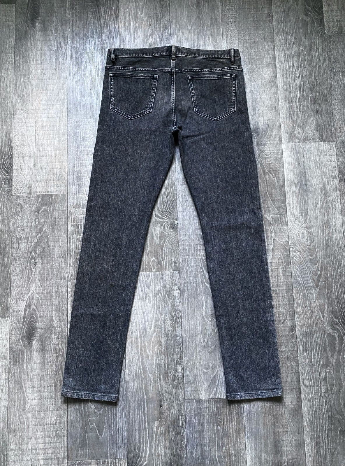 A.P.C. Unisex A.P.C. Petit New Standard Graphite Gray Jeans Denim Size 30" / US 8 / IT 44 - 21 Thumbnail