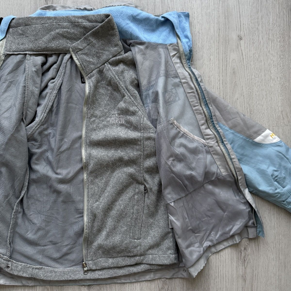 The North Face Vintage The North Face Shell + Inner Fleece Jacket Size US M / EU 48-50 / 2 - 6 Thumbnail