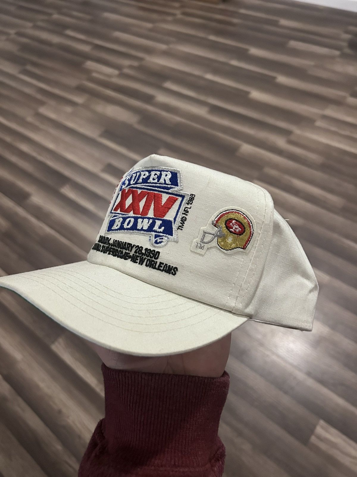 Vintage Vintage 90s 49er Super Bowl hat Size ONE SIZE - 3 Thumbnail