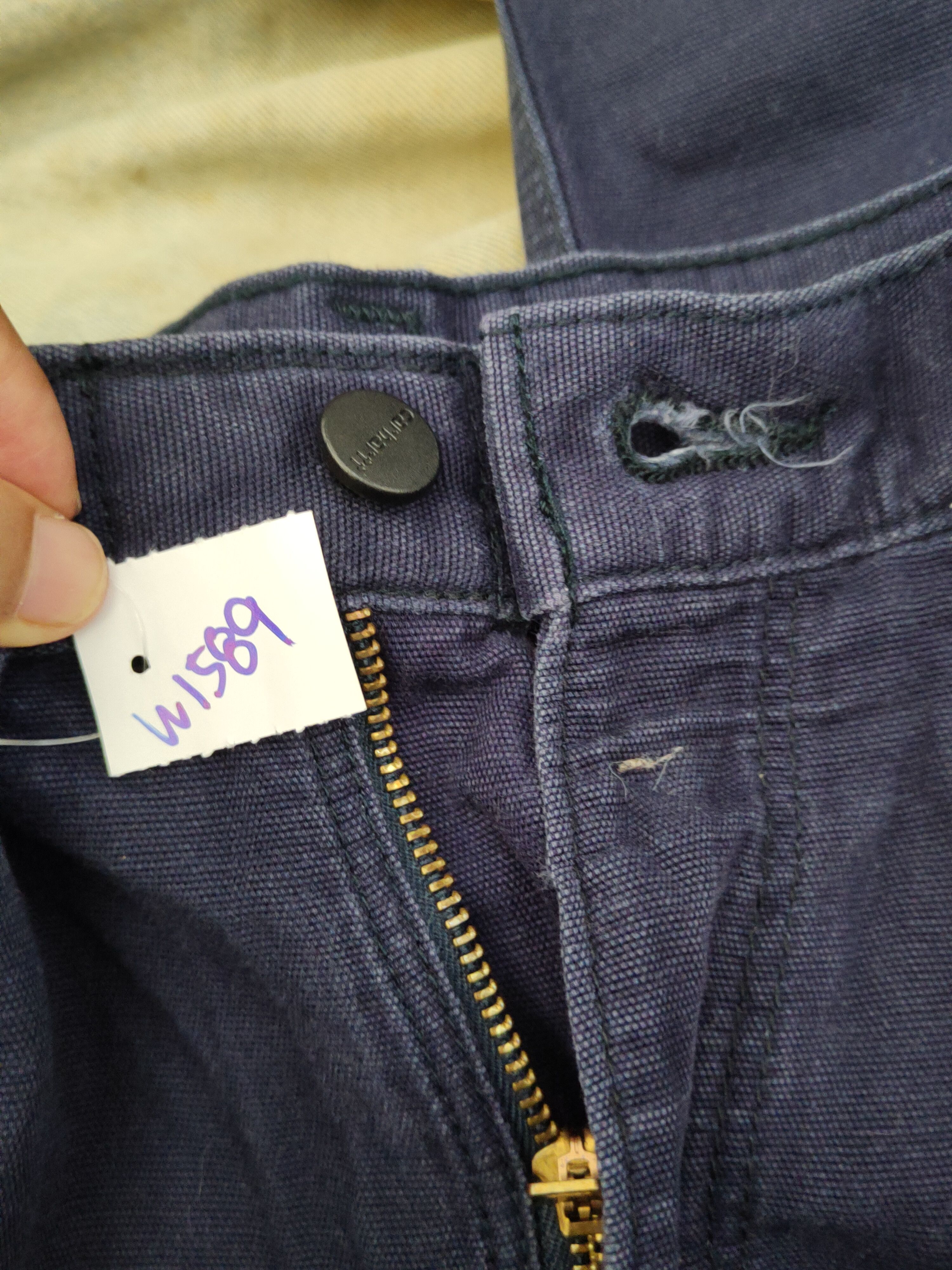 Carhartt DL FR Carhartt Navy Multipocket Tactical Cargo Pants #W1589 Size US 32 / EU 48 - 18 Thumbnail
