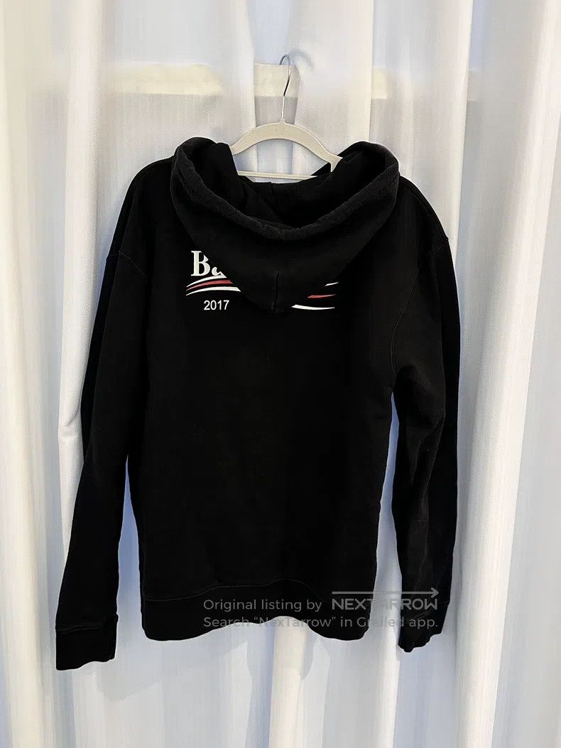 Balenciaga Balenciaga Cola Printed Hooded Sweatshirt Size US L / EU 52-54 / 3 - 2 Thumbnail