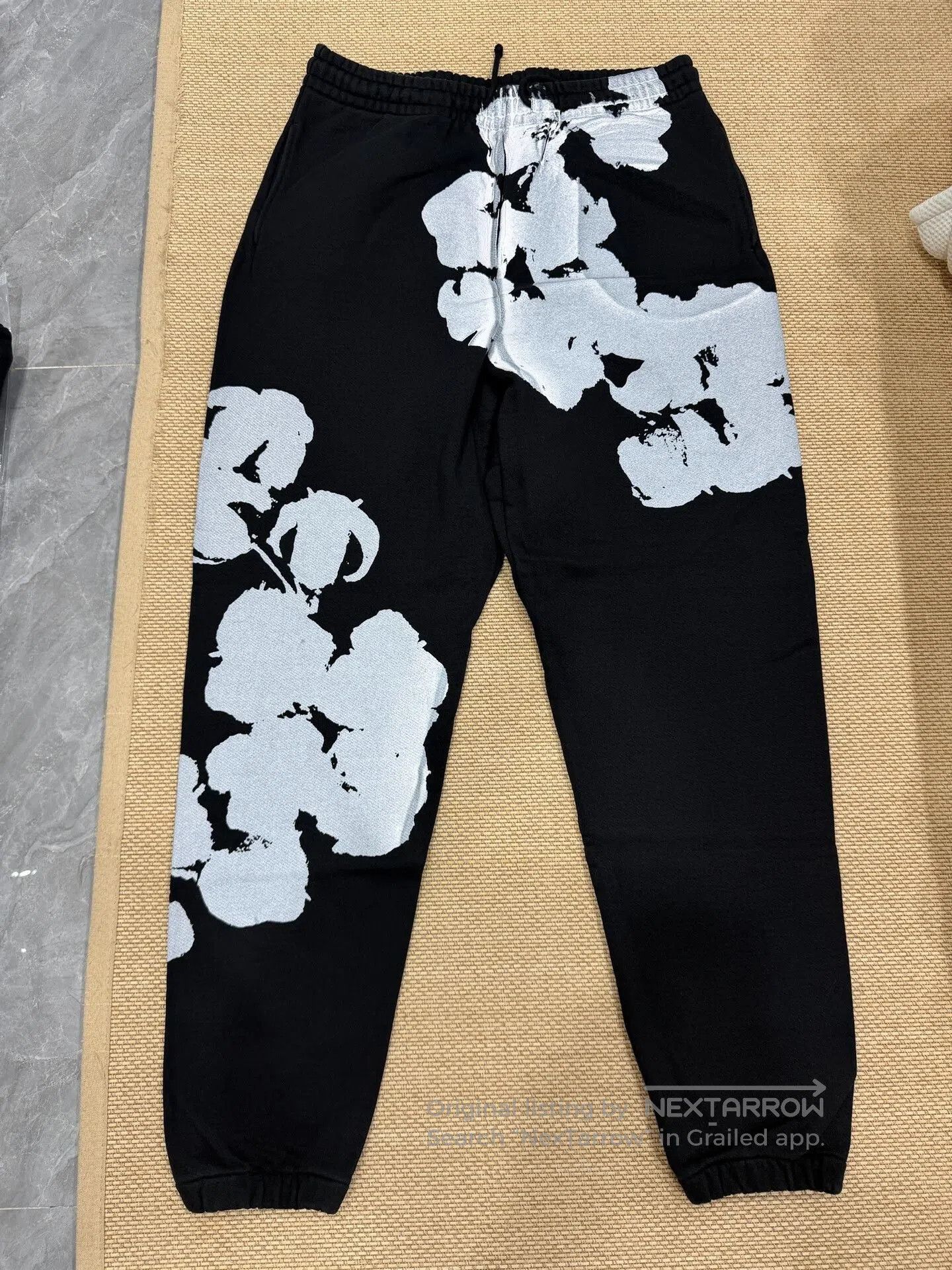 DENIM TEARS Denim Tears Biggie Cotton Fleece Pants. Size US 34 / EU 50 - 1 Thumbnail