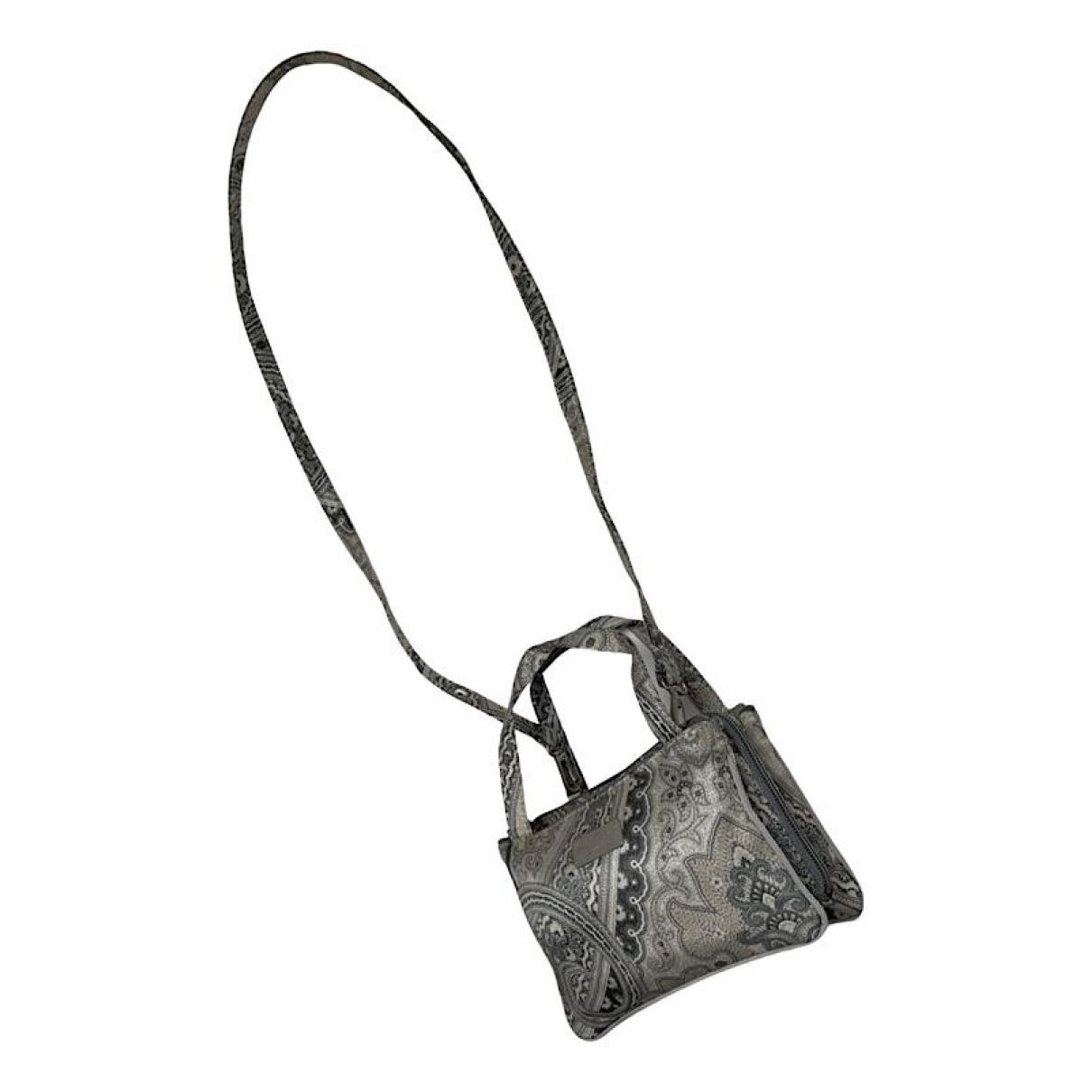 Etro Silver Polyester Handbag Size ONE SIZE - 1 Thumbnail