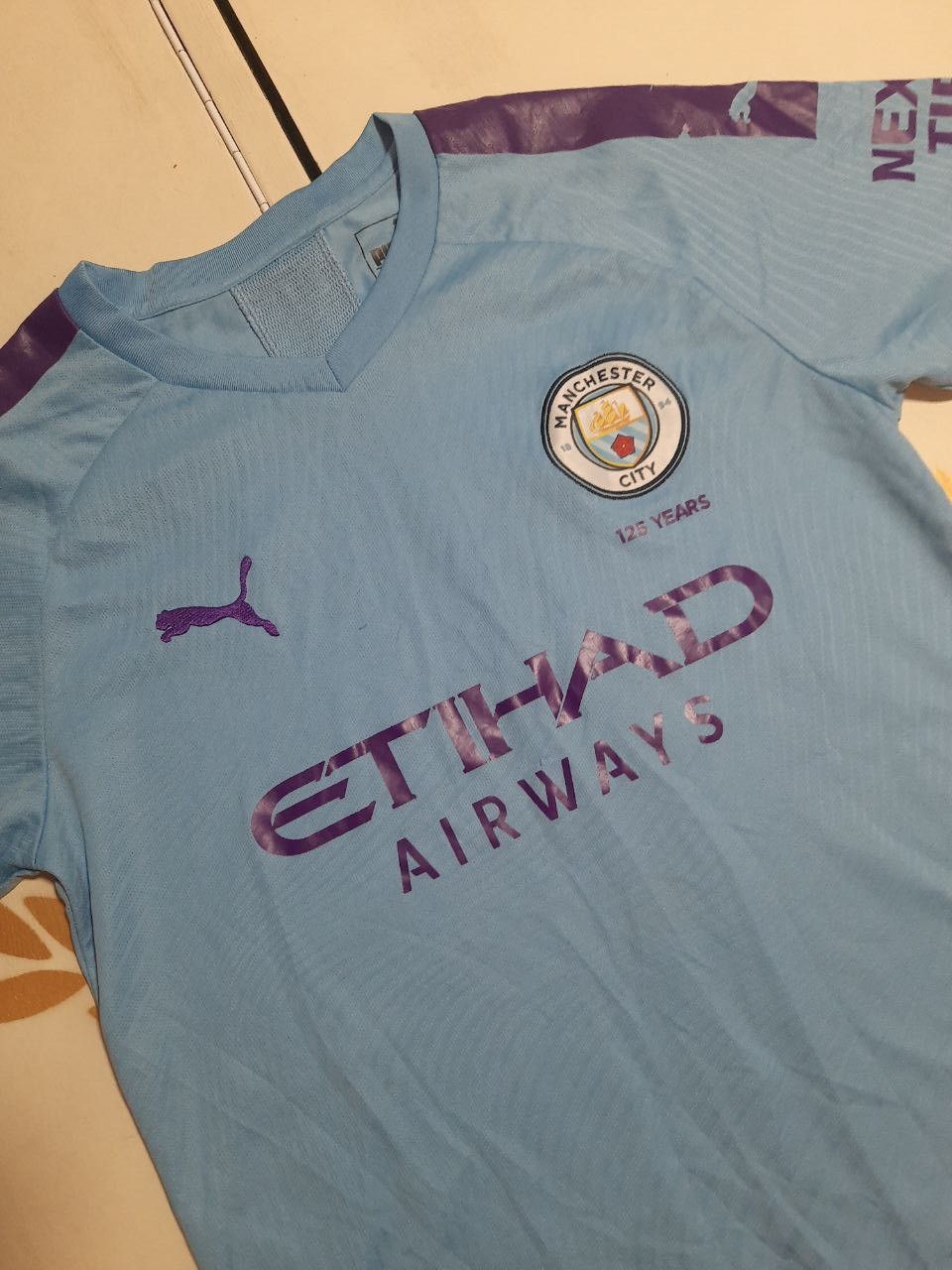 Puma Puma Manchester City Home Jersey 125 years 2019-2020 Size US M / EU 48-50 / 2 - 5 Thumbnail
