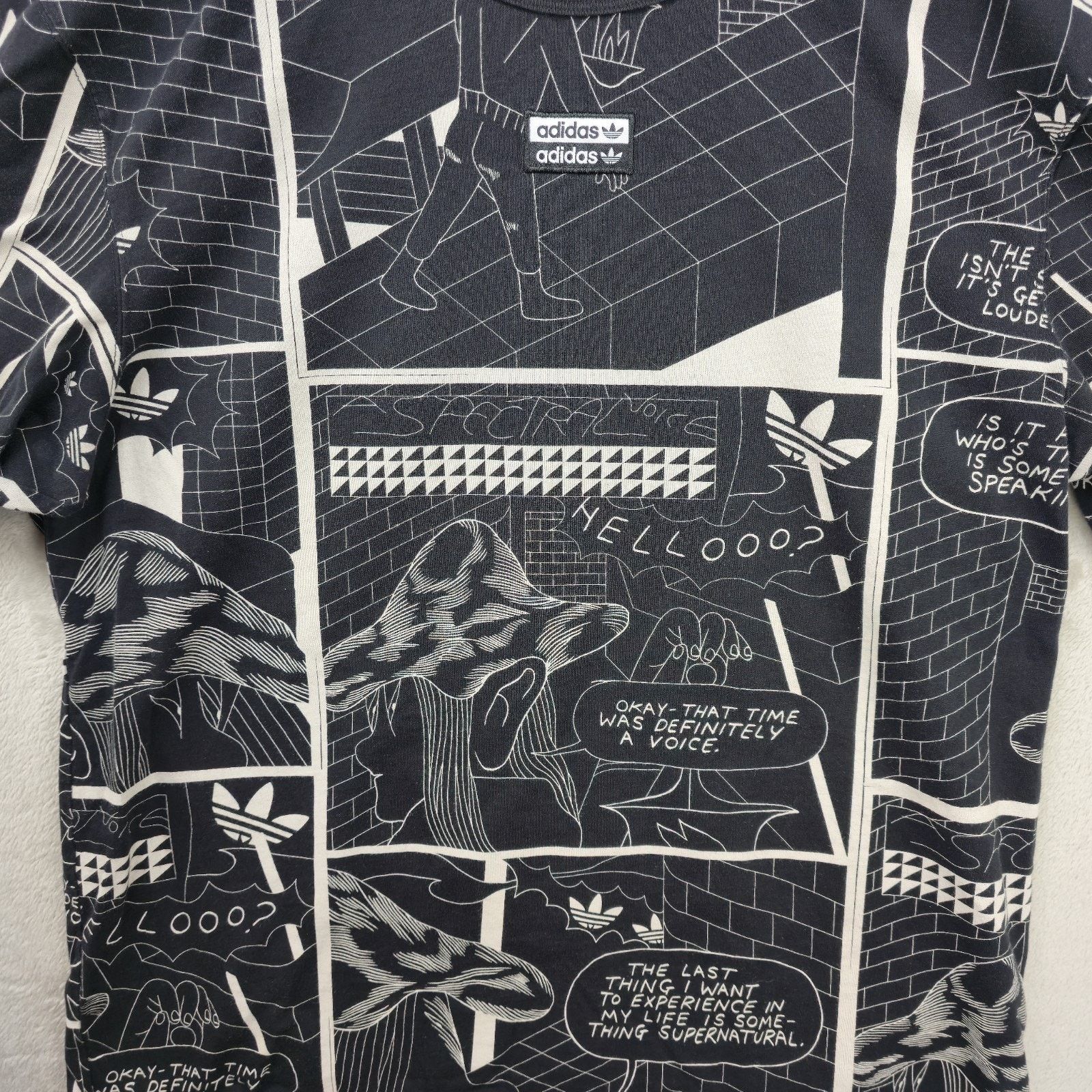 Adidas Adidas Shirt Mens Medium R.Y.V. Patrick Kyle Comic AOP Size US M / EU 48-50 / 2 - 3 Thumbnail