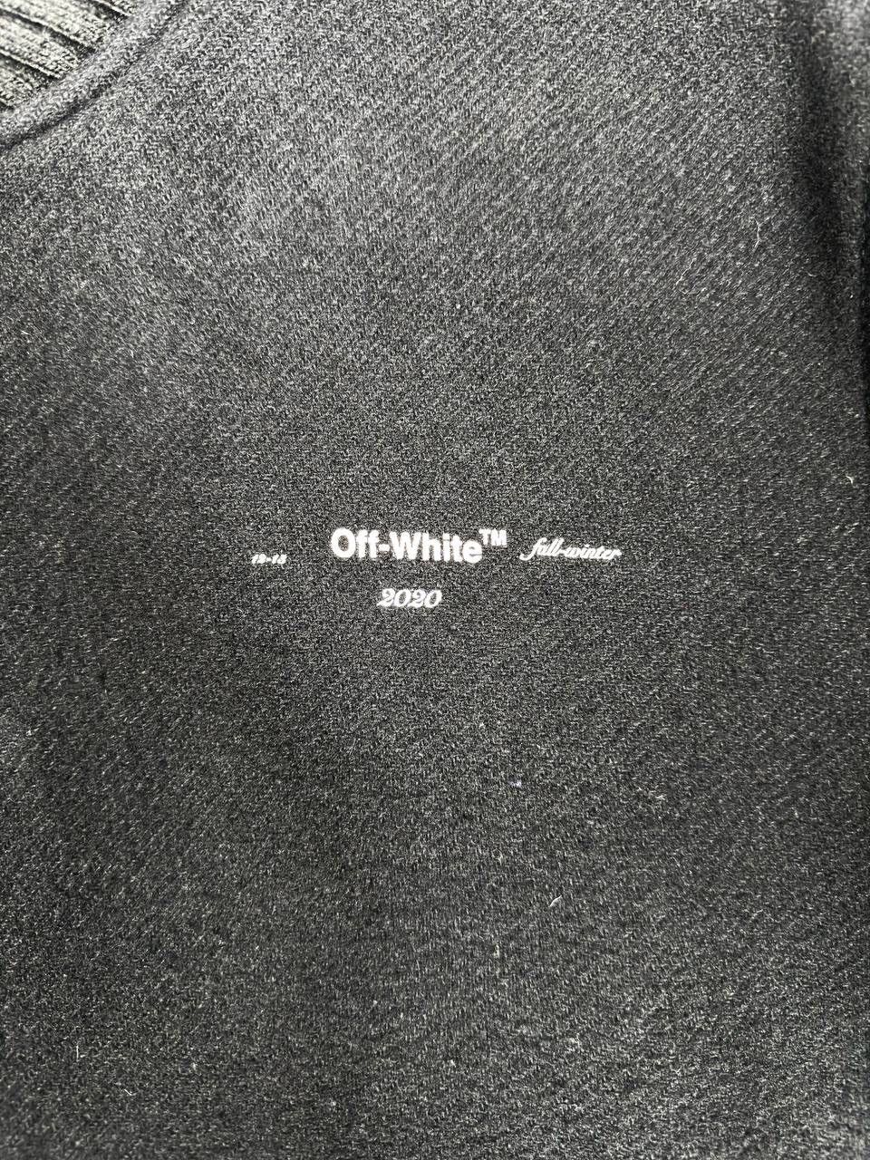 Off-White Off-White Wool Varsity Bomber Jacket Size US M / EU 48-50 / 2 - 10 Thumbnail