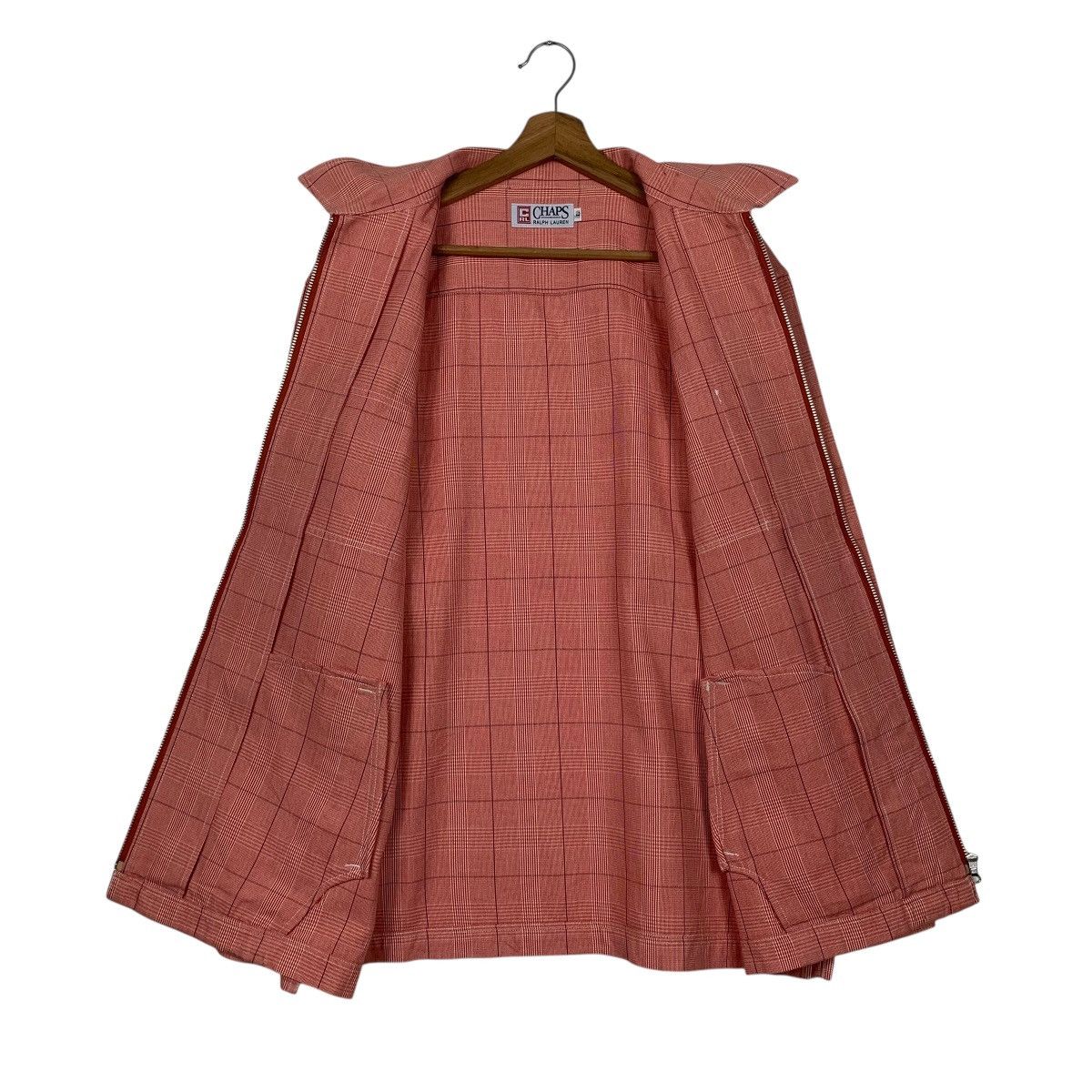Chaps Ralph Lauren Chaps Ralph Lauren Tartan Zipper Jacket Size US L / EU 52-54 / 3 - 11 Thumbnail