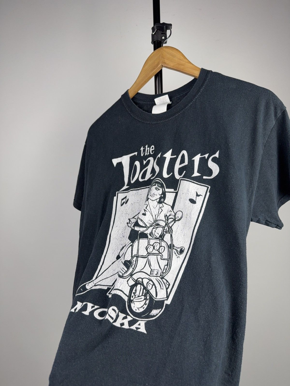 Vintage 00s The Toasters NYC Ska Band Tee Vintage Style Black Size US M / EU 48-50 / 2 - 6 Thumbnail