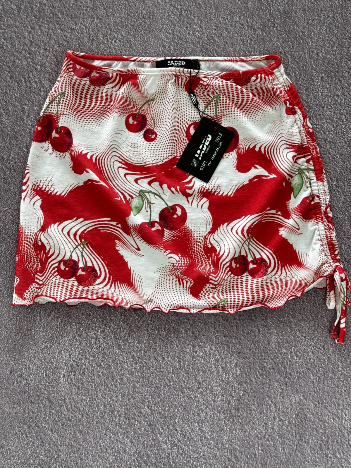 Jaded London Jaded London Y2K Cherry Dot Print Mini Skirt Size 32" / US 10 / IT 46 - 3 Thumbnail