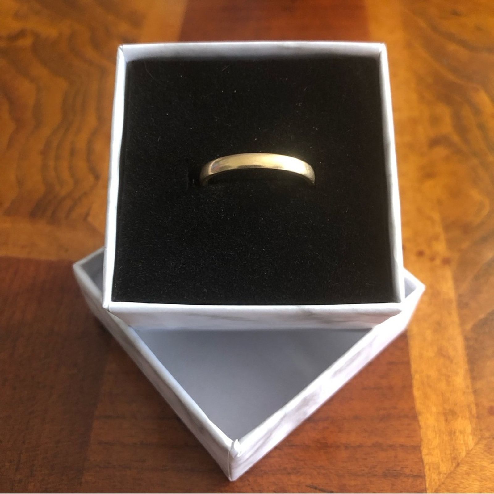 Jewelry Antique 1900s JR Woods 14k gold wedding band Size ONE SIZE - 2 Thumbnail