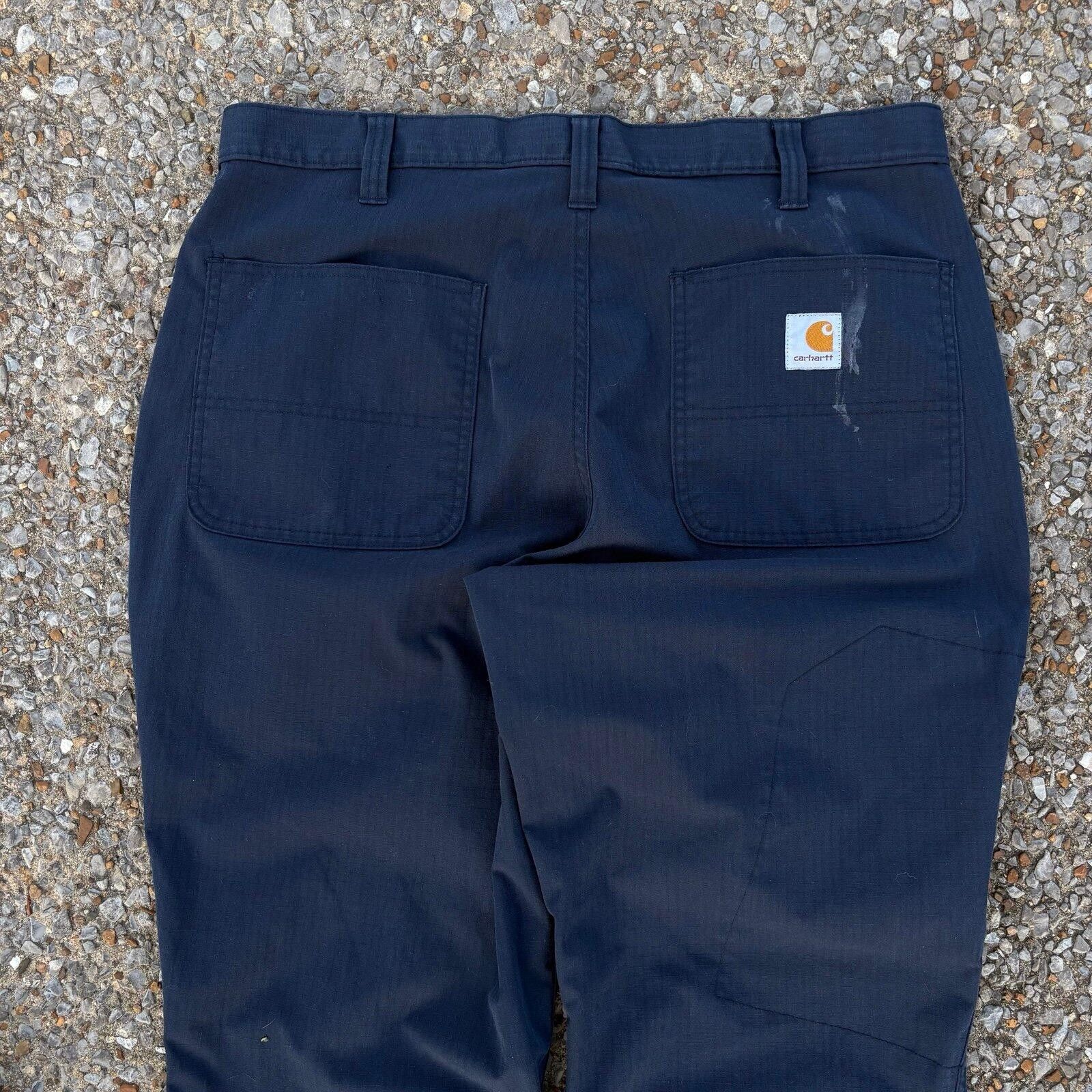 Carhartt Vintage navy blue Carhartt pants Size US 34 / EU 50 - 2 Thumbnail
