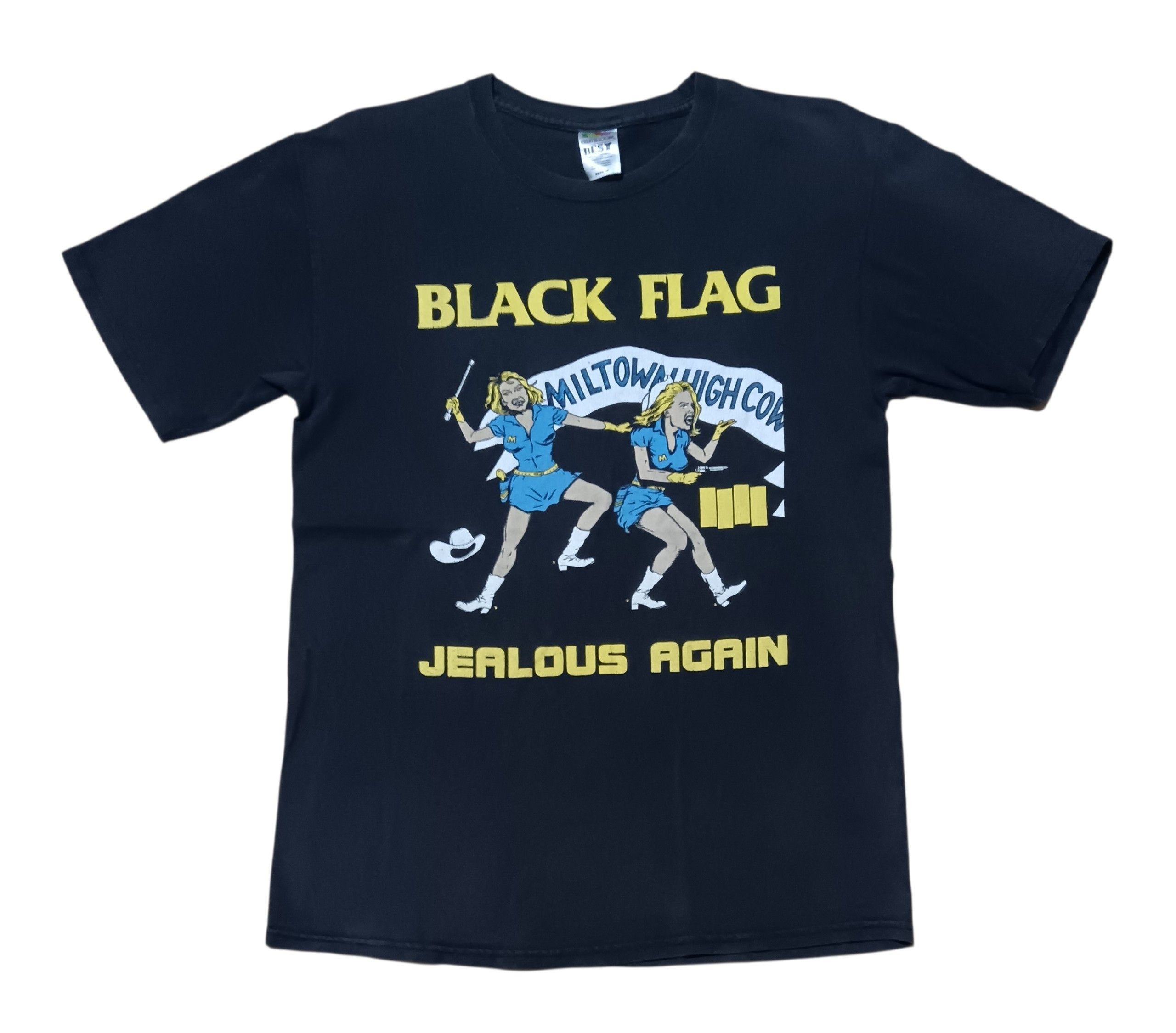 Black Flag VINTAGE Y2K BLACK FLAG JEALOUS AGAIN SHIRT Size US M / EU 48-50 / 2 - 1 Thumbnail