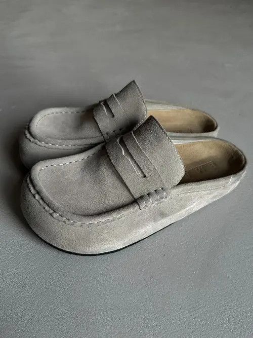 Other Fujiwara x Meifa Suede Slip-On Loafers Size US 10 / EU 43 - 1 Thumbnail