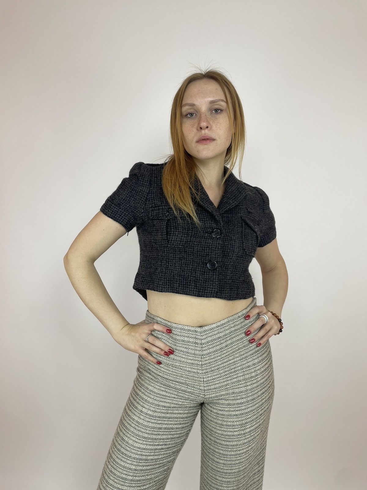 Designers Remix × Japanese Brand DESIGNER REMIX COLLECTION BY CHARLOTTE ESKILDSEN Wool Size S / US 4 / IT 40 - 2 Thumbnail