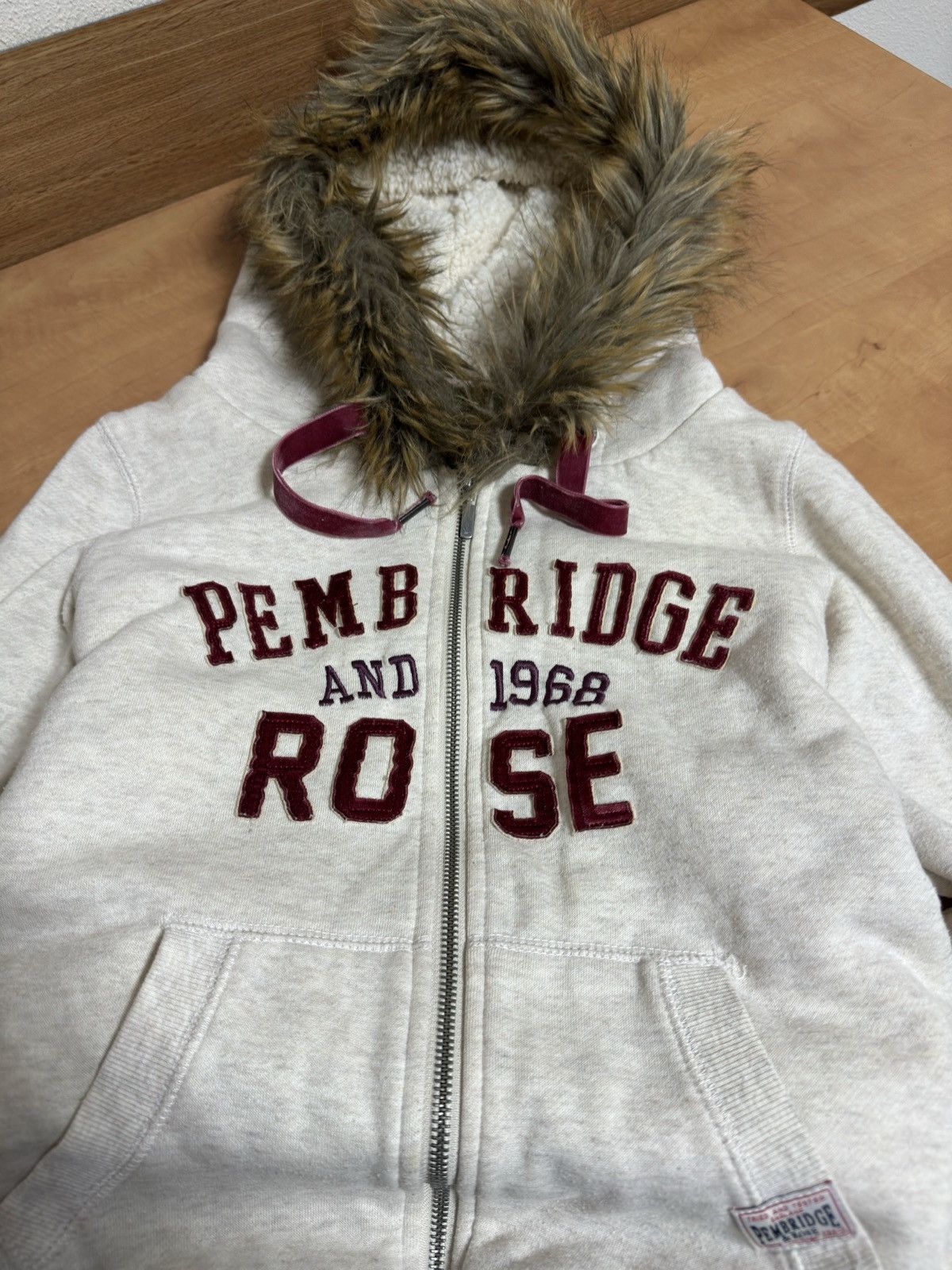 If Six Was Nine × Japanese Brand × Le Grande Bleu (L.G.B.) Vintage Japanese Fur Hood Hysteric Glamour Style Zip Hoodie Size US S / EU 44-46 / 1 - 3 Thumbnail