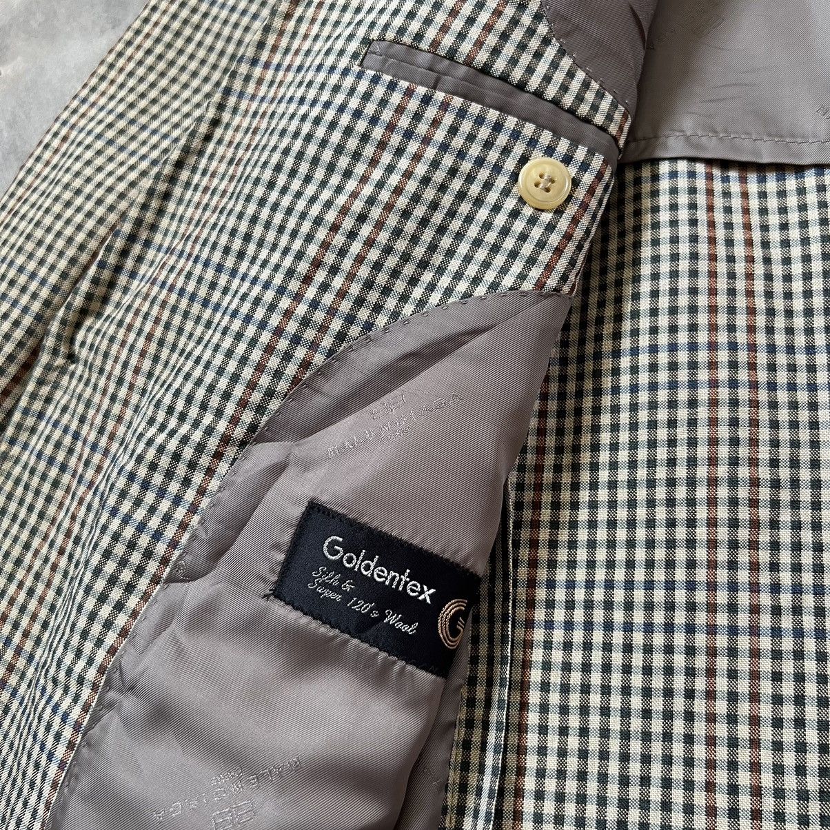 Balenciaga Vintage 90s Balenciaga Gingham Check Blazer Regular fit Size 44R - 8 Thumbnail