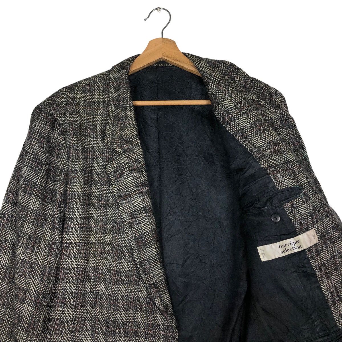 Issey Miyake 🔥Vintage Double Breast Barrique Selection Tartan Design Size US L / EU 52-54 / 3 - 12 Thumbnail
