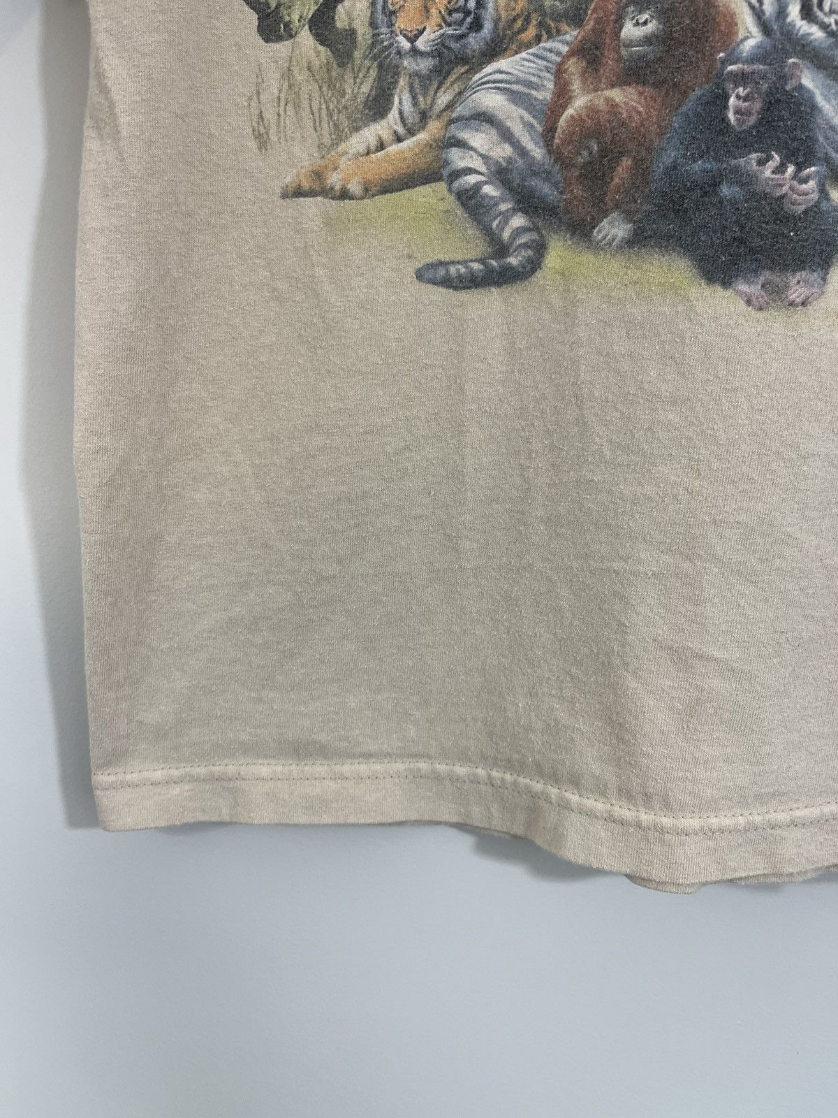 Vintage Animal Kingdom Faded Distressed Tee Size US S / EU 44-46 / 1 - 6 Thumbnail
