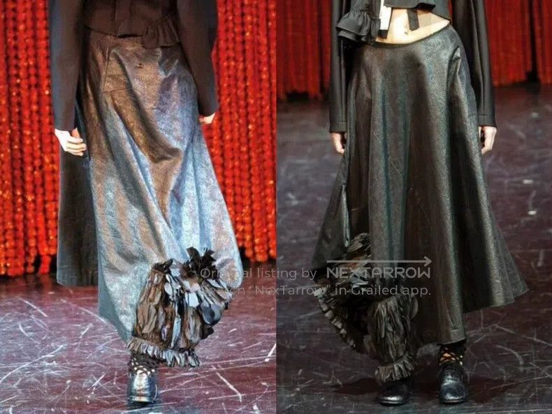 Comme des Garcons Comme des Garcons size S Floral skirt Size 24" / US 00 / IT 34 - 5 Thumbnail