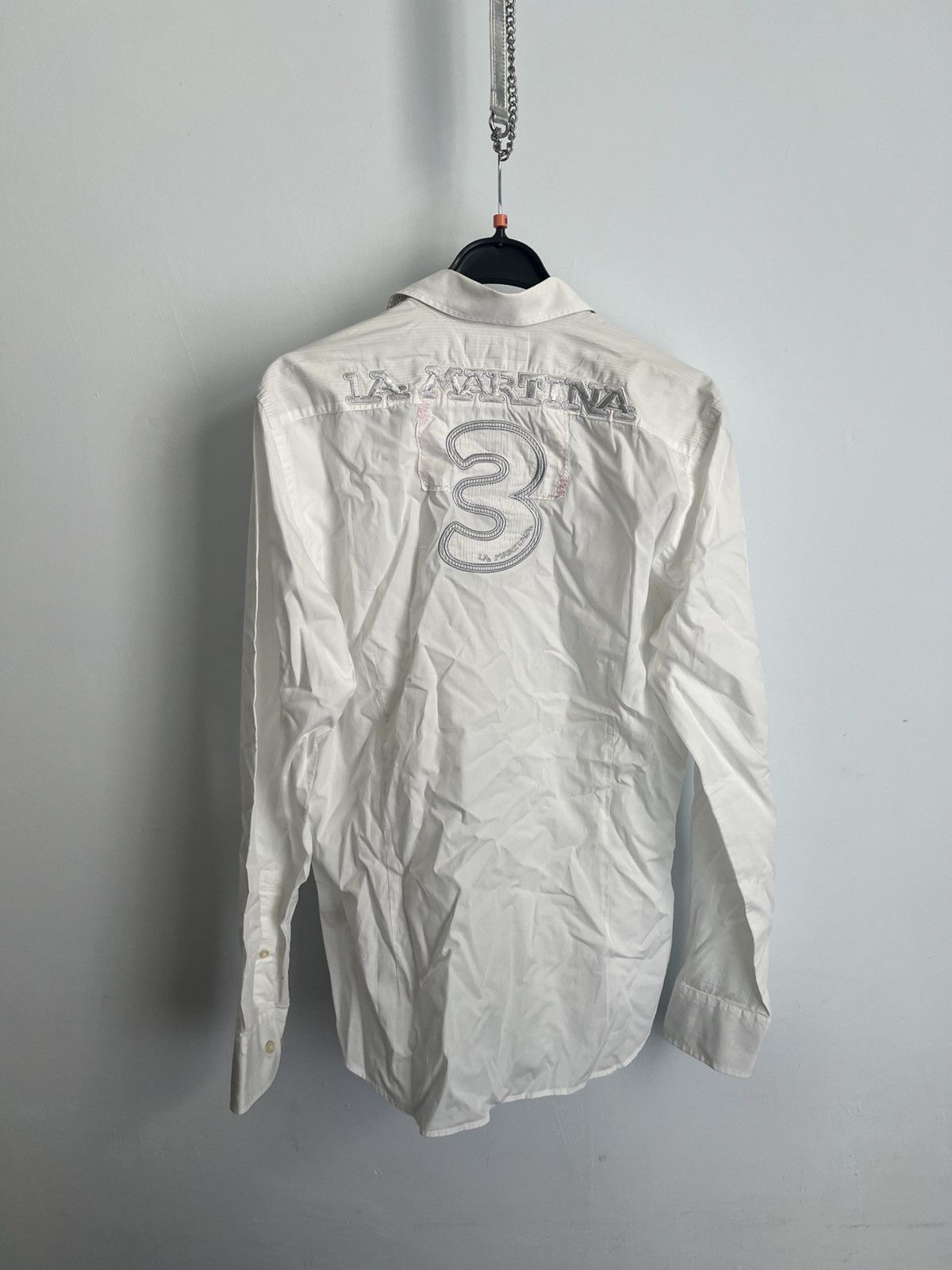 La Martina La Martina Shirt Long Sleeve Polo Cup Y2K Size M Size US L / EU 52-54 / 3 - 7 Thumbnail