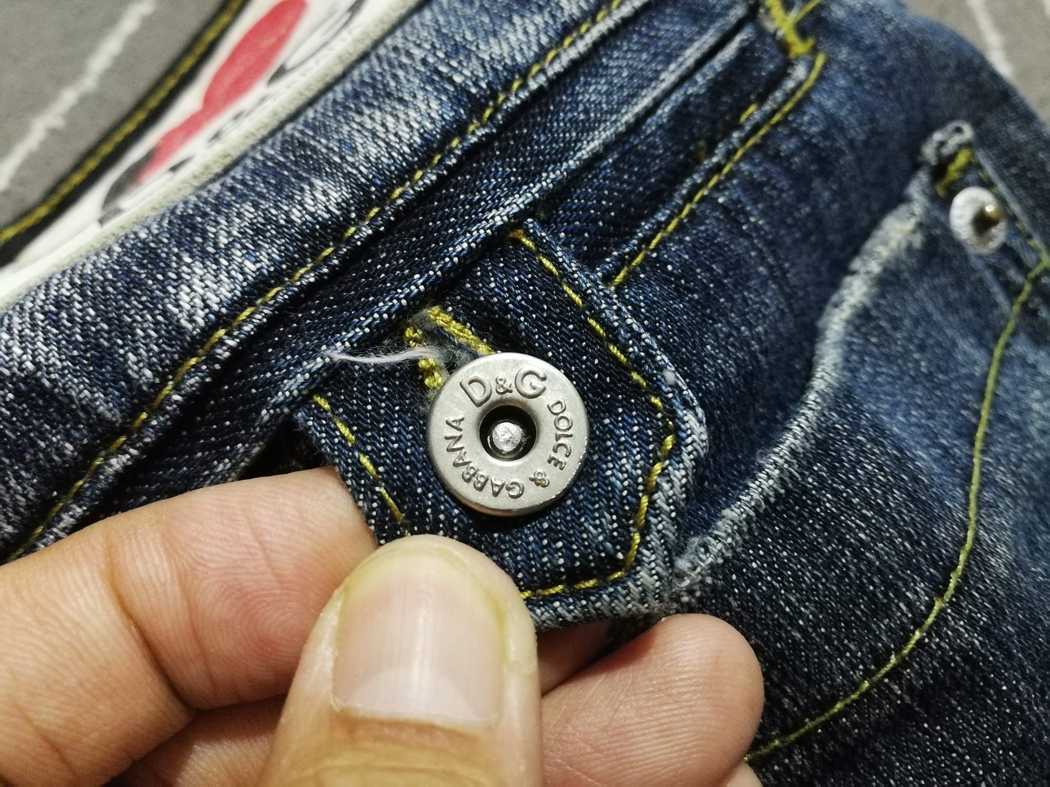 Designer × Dolce & Gabbana I love DOLCE & GABBANA woman denim w33 2063 Size 32" / US 10 / IT 46 - 6 Thumbnail
