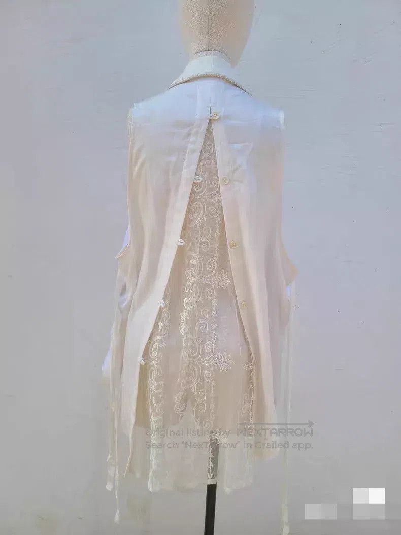 Ann Demeulemeester Ann Demeulemeester Exquisite Unisex Vest Jacket Size XS / US 0-2 / IT 36-38 - 1 Thumbnail