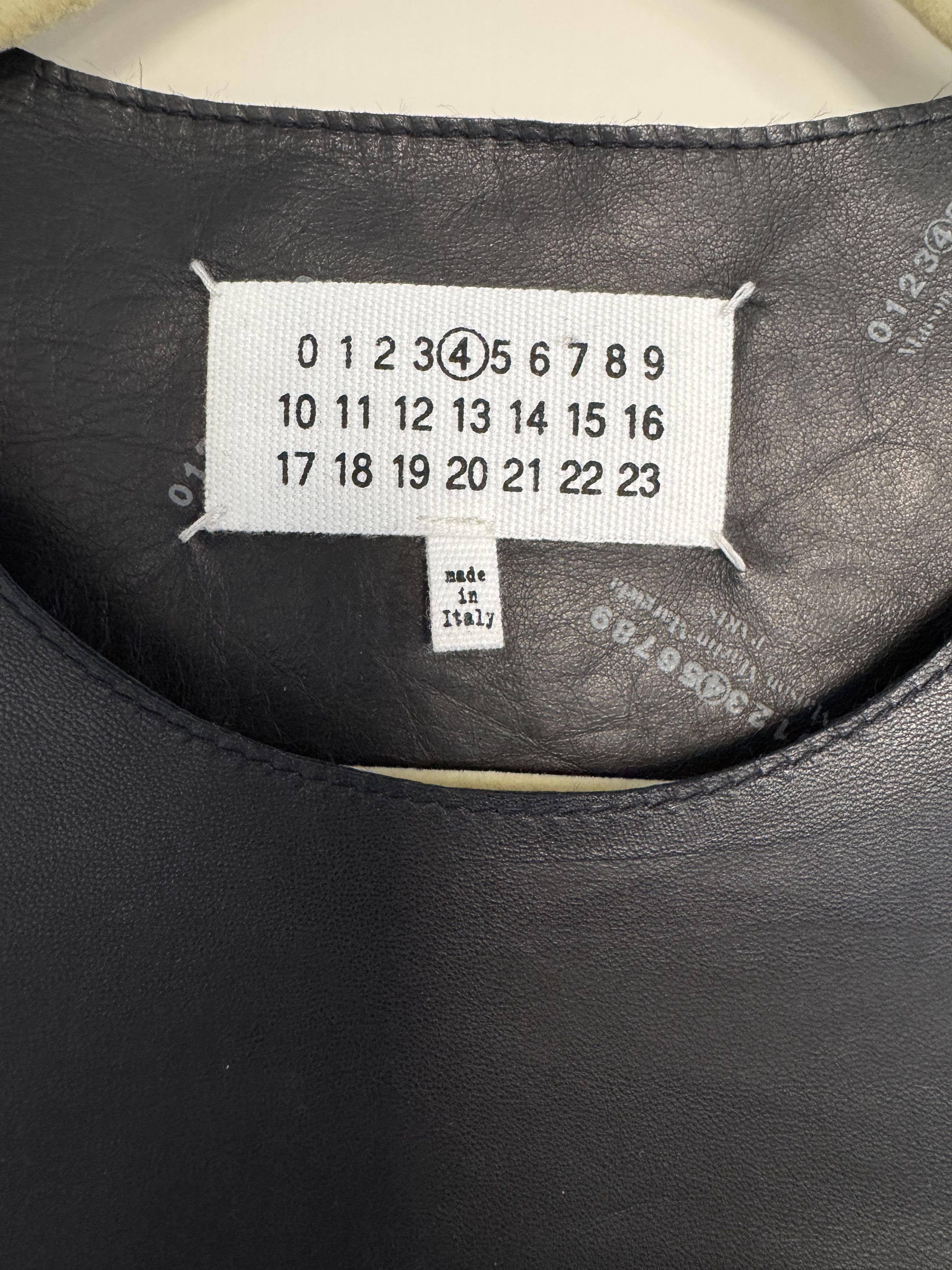 Maison Margiela Leather Short Sleeved Shirt Size S / US 4 / IT 40 - 6 Thumbnail